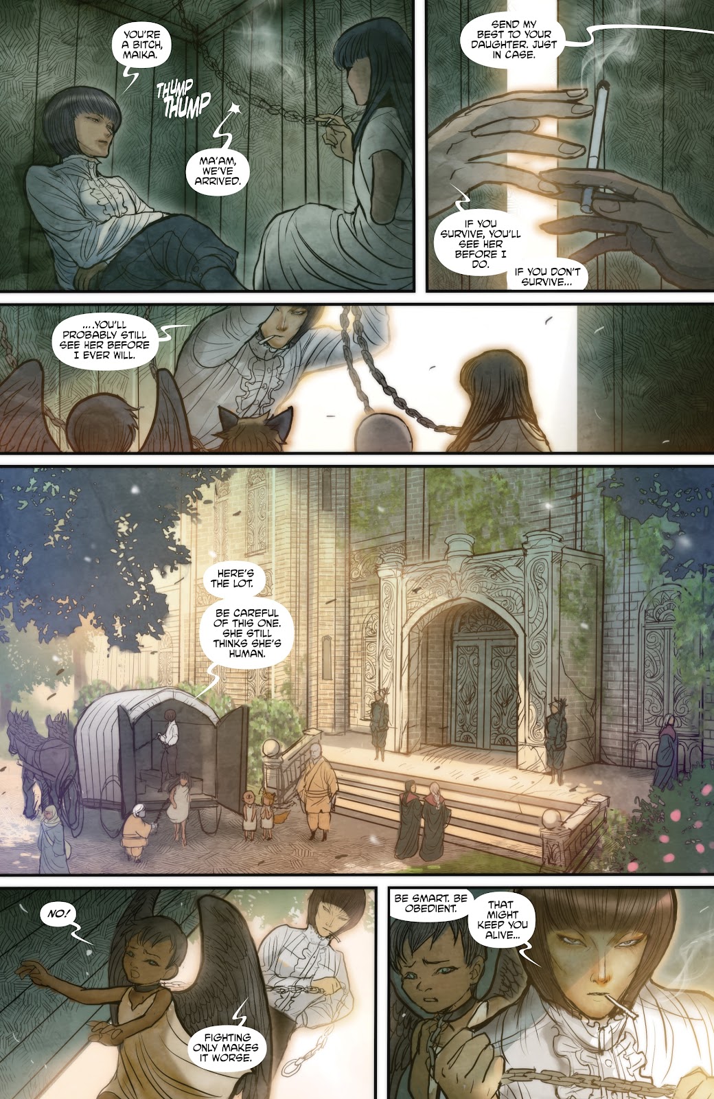 Monstress issue 1 - Page 9