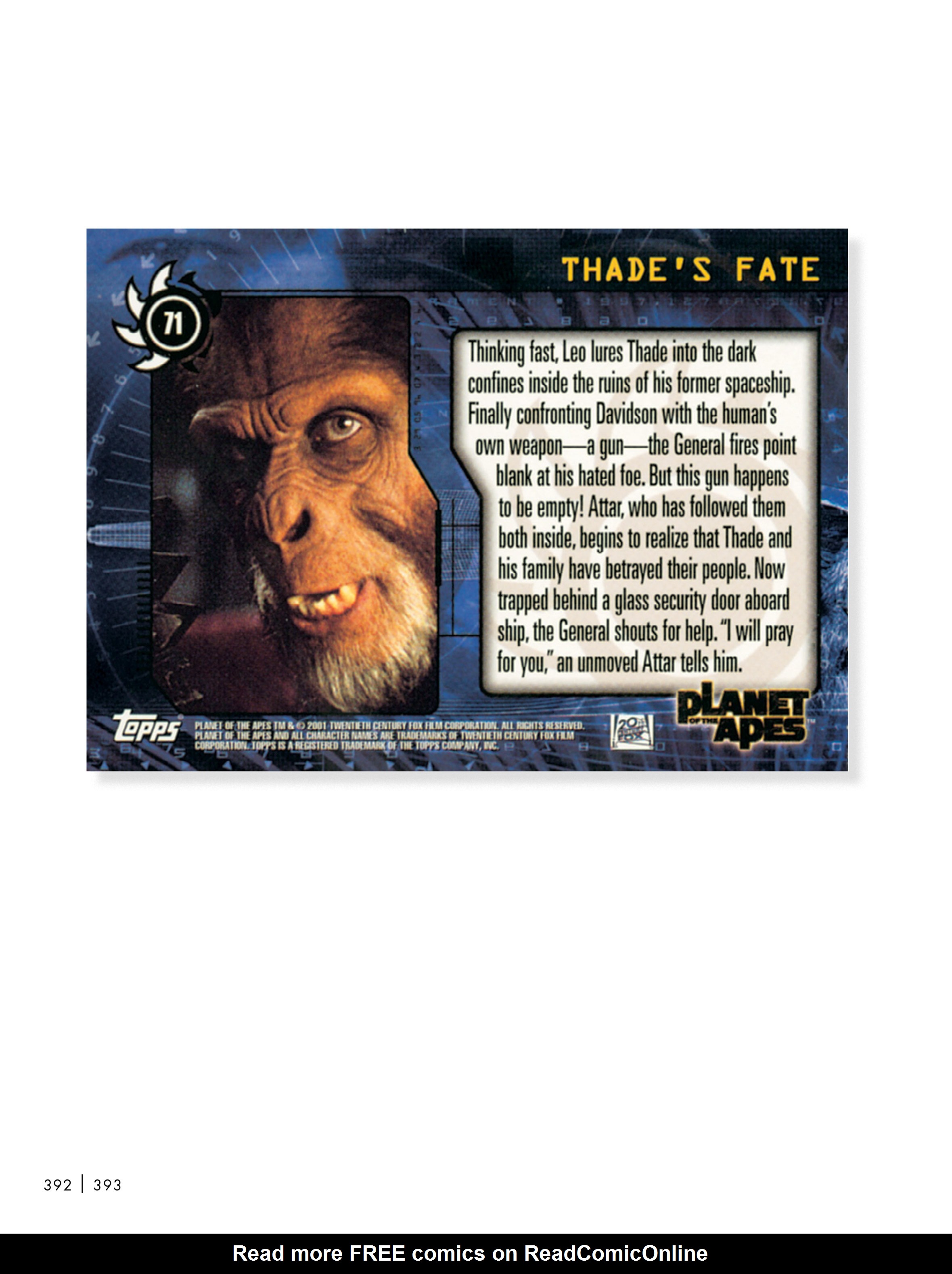 Read online Planet of the Apes: The Original Topps Trading Card Series comic -  Issue # TPB (Part 4) - 97