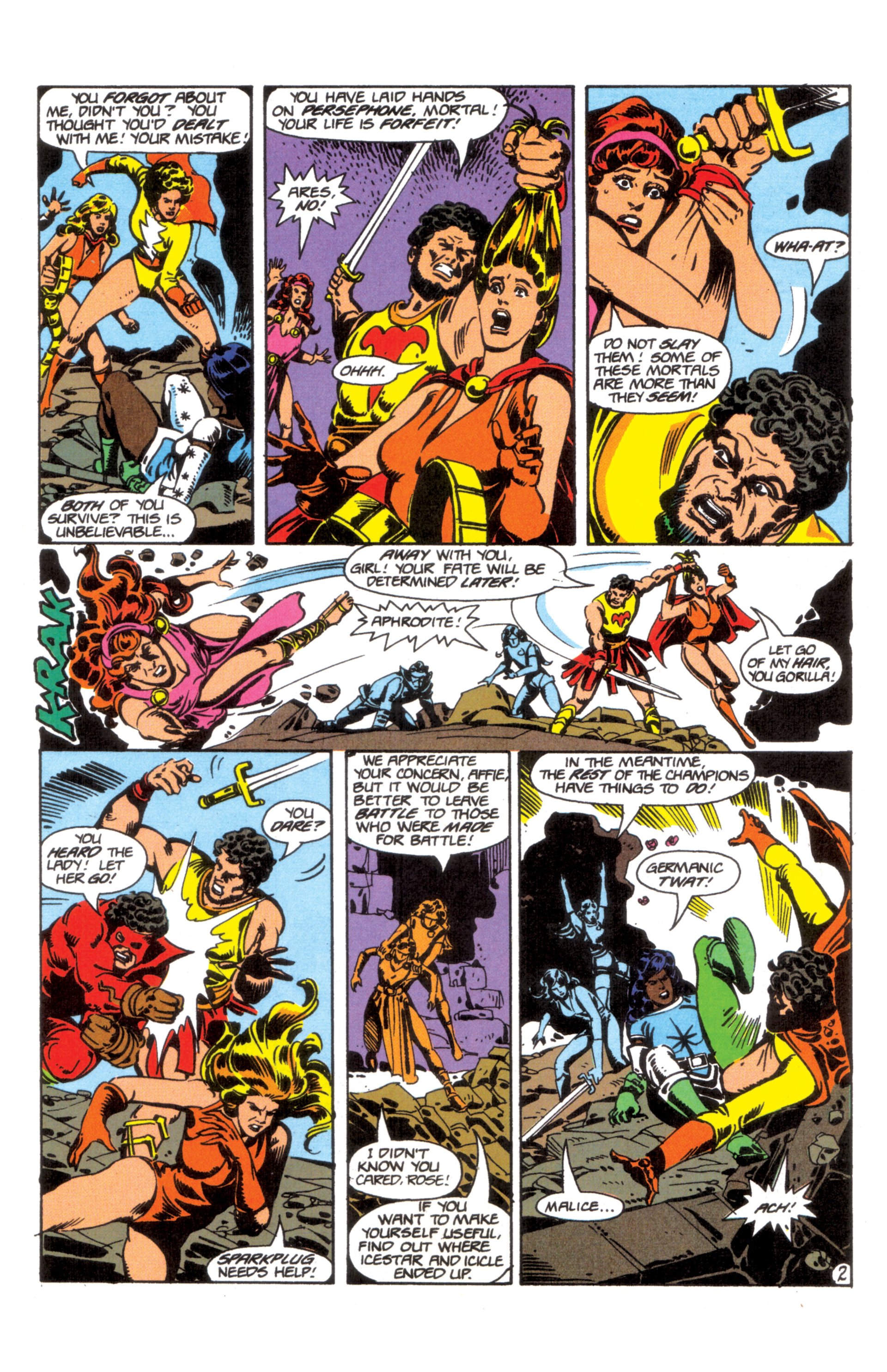 Read online Champions Adventures comic -  Issue #1 - 4