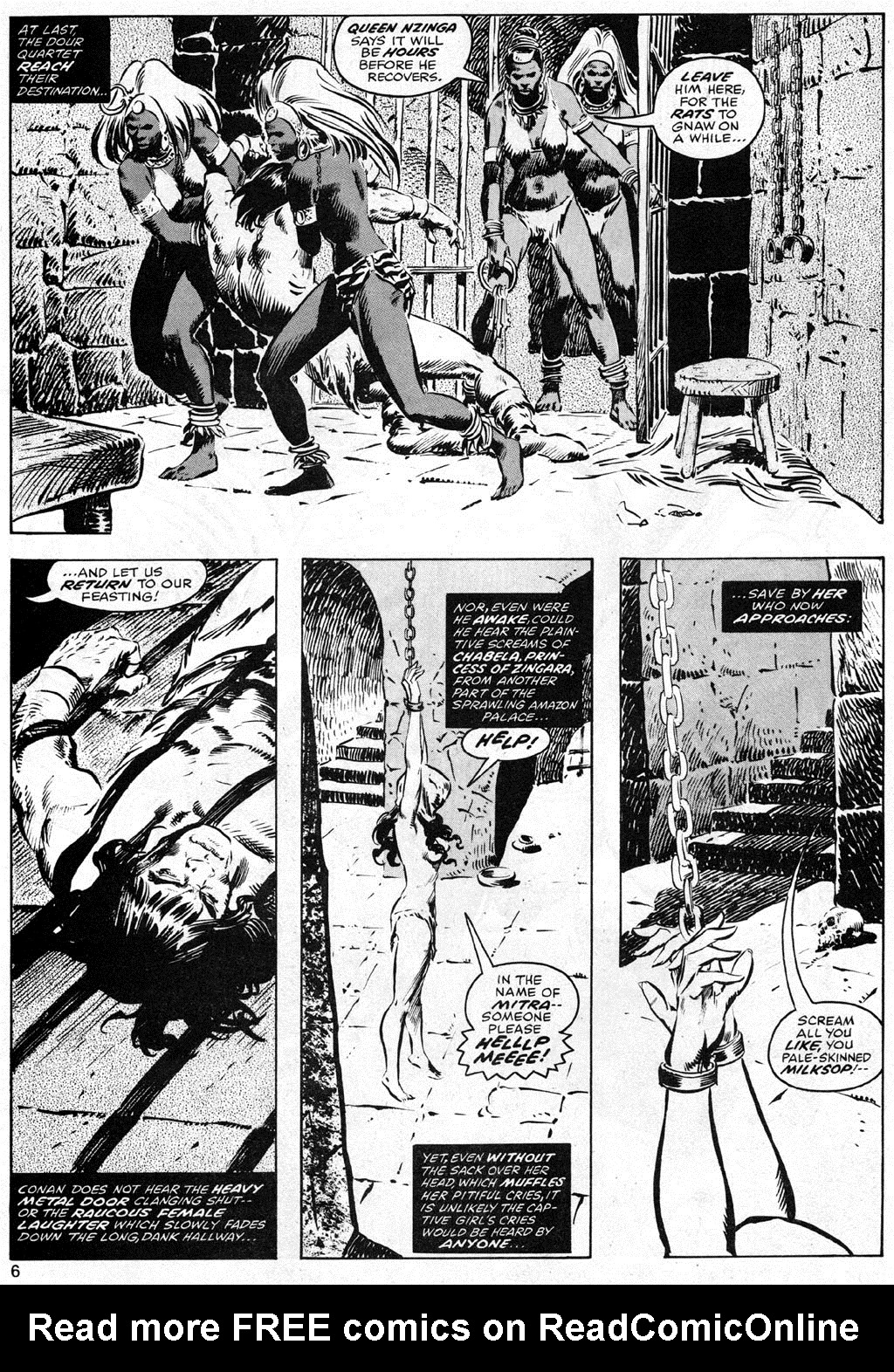 Read online The Savage Sword Of Conan comic -  Issue #42 - 6