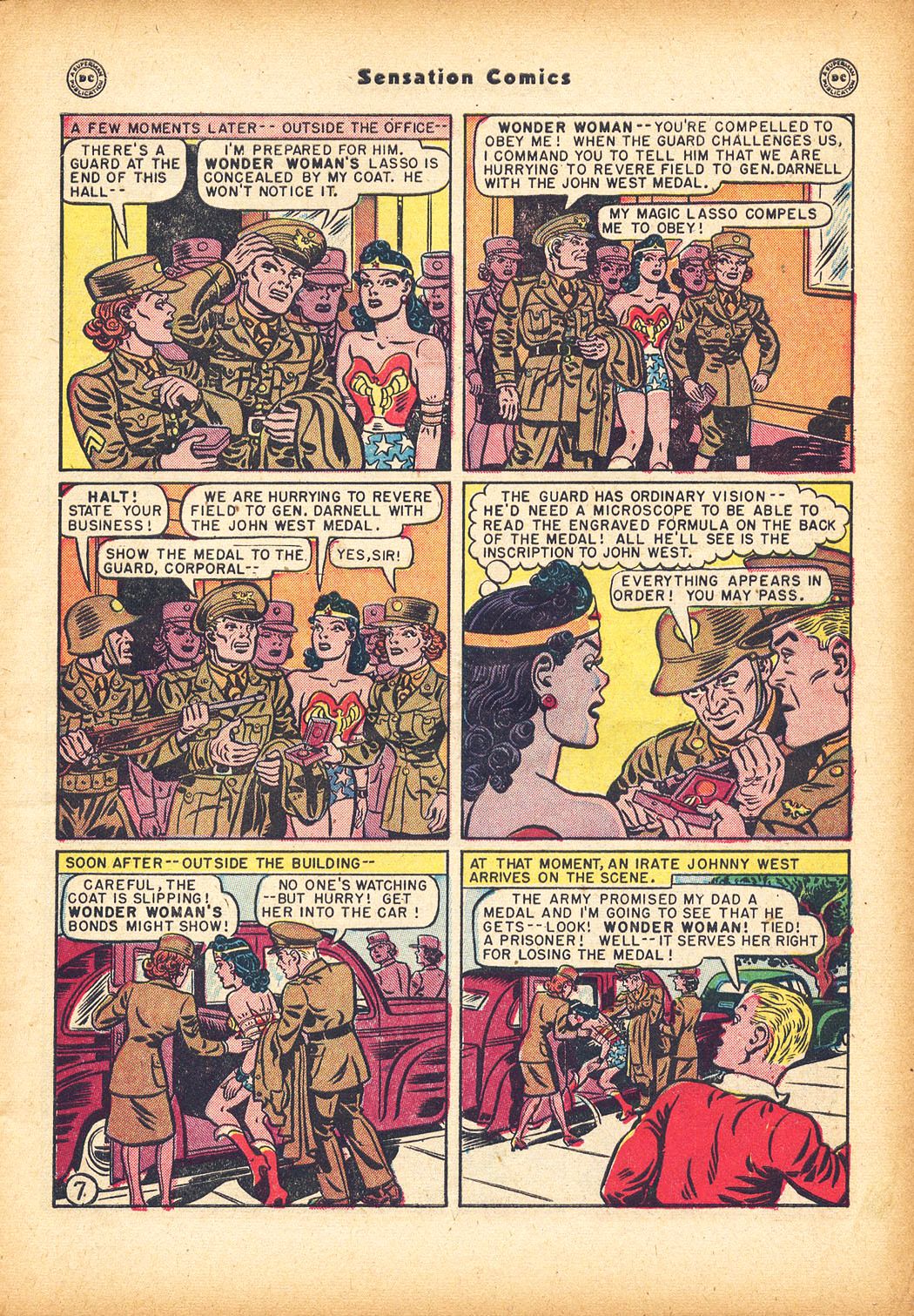 Read online Sensation (Mystery) Comics comic -  Issue #78 - 9