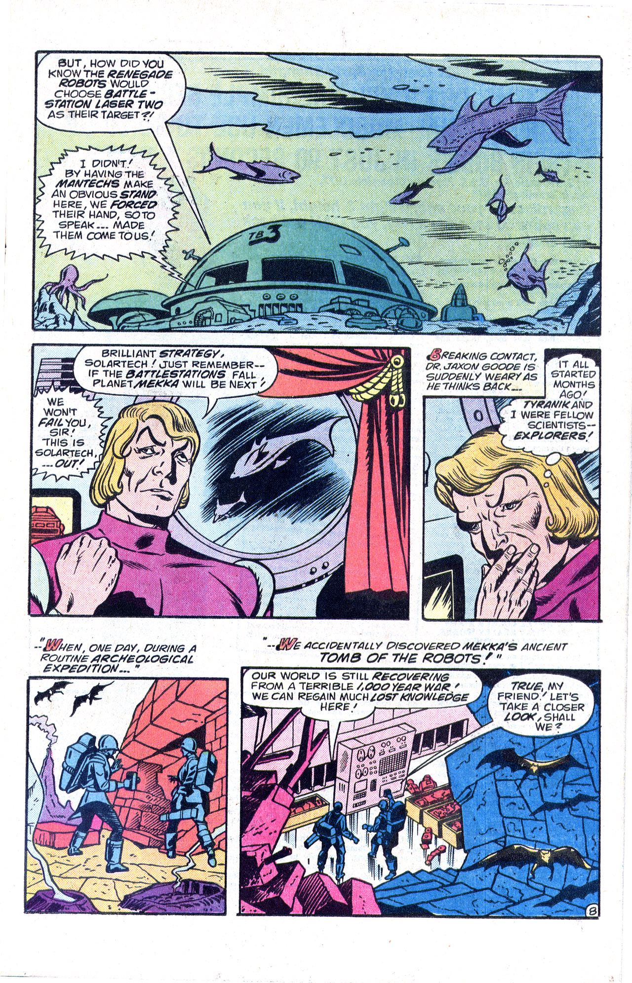 Read online ManTech Robot Warriors comic -  Issue #1 - 11