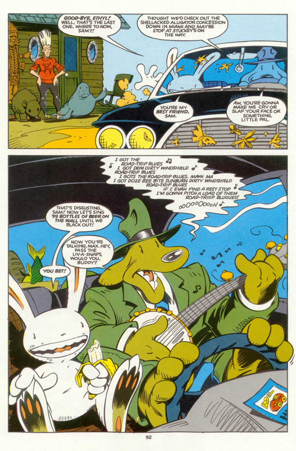 Read online Sam & Max Freelance Police Special comic -  Issue # Full - 33