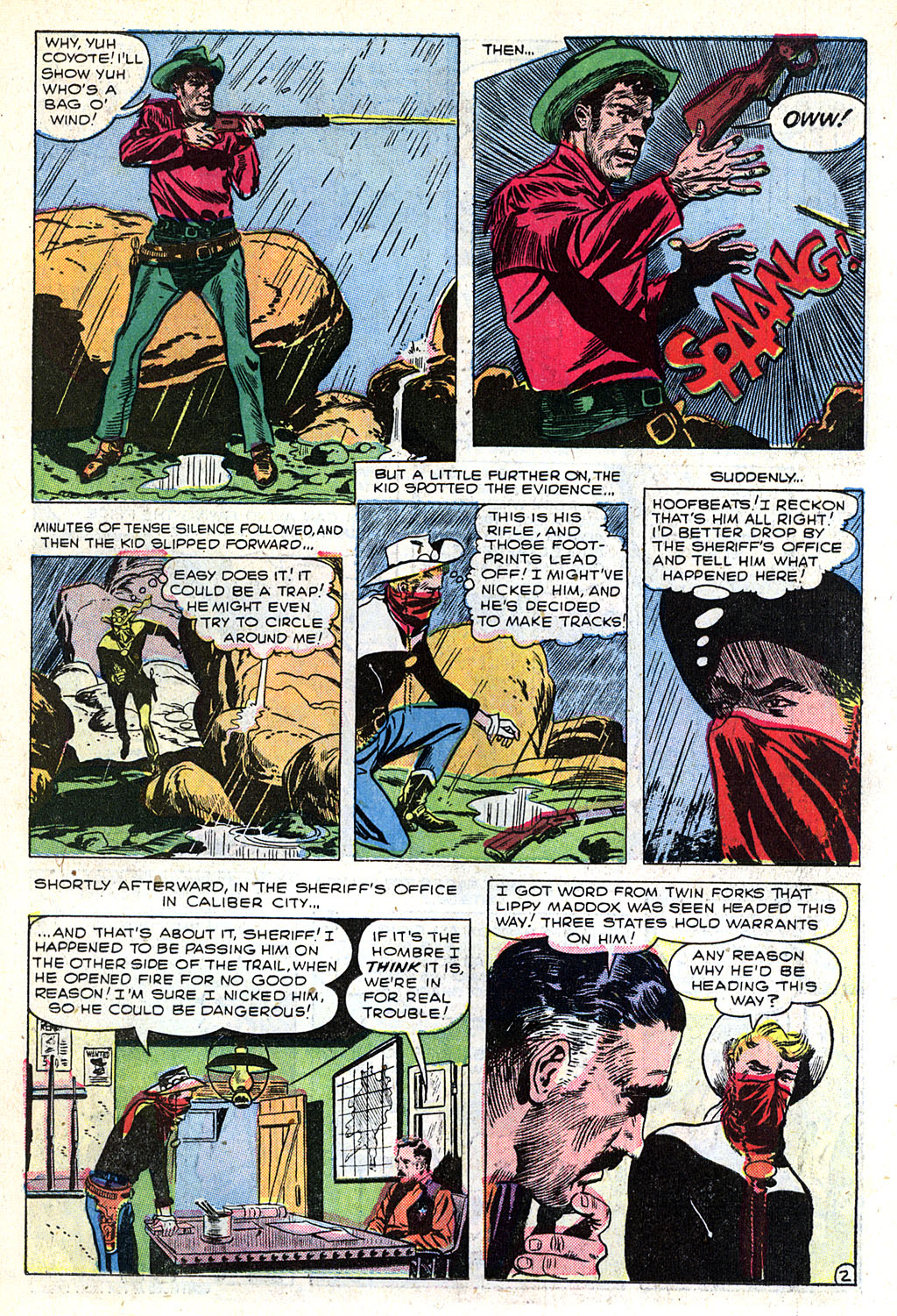 Read online The Outlaw Kid (1954) comic -  Issue #7 - 11