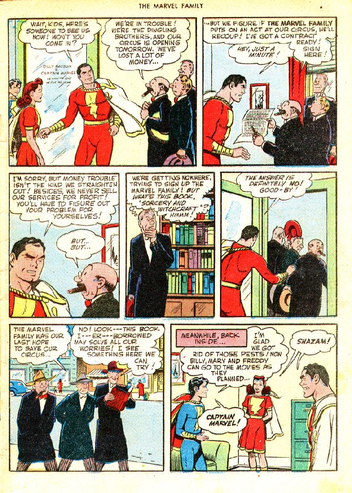Read online The Marvel Family comic -  Issue #21 - 5