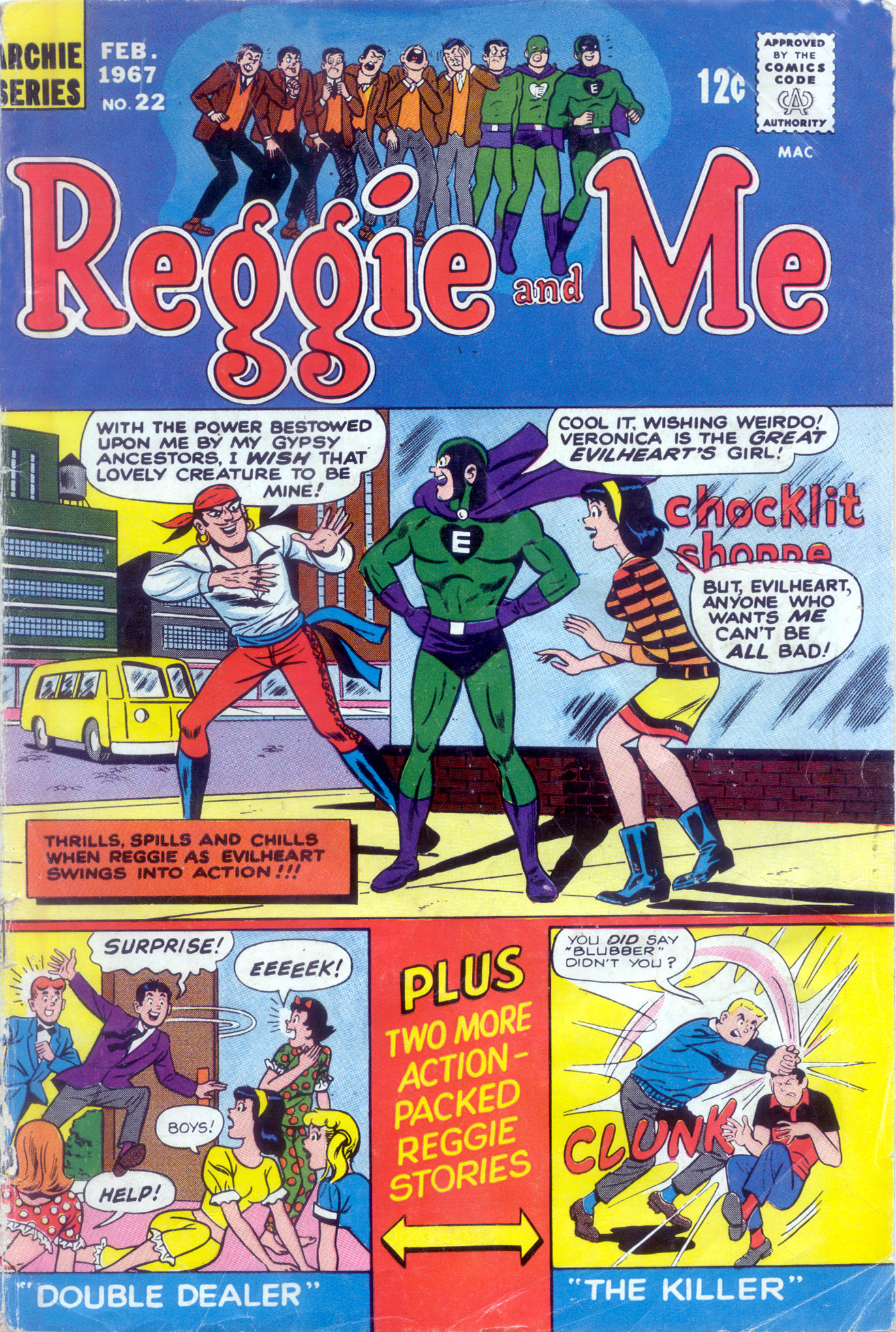 Read online Reggie and Me (1966) comic -  Issue #22 - 1