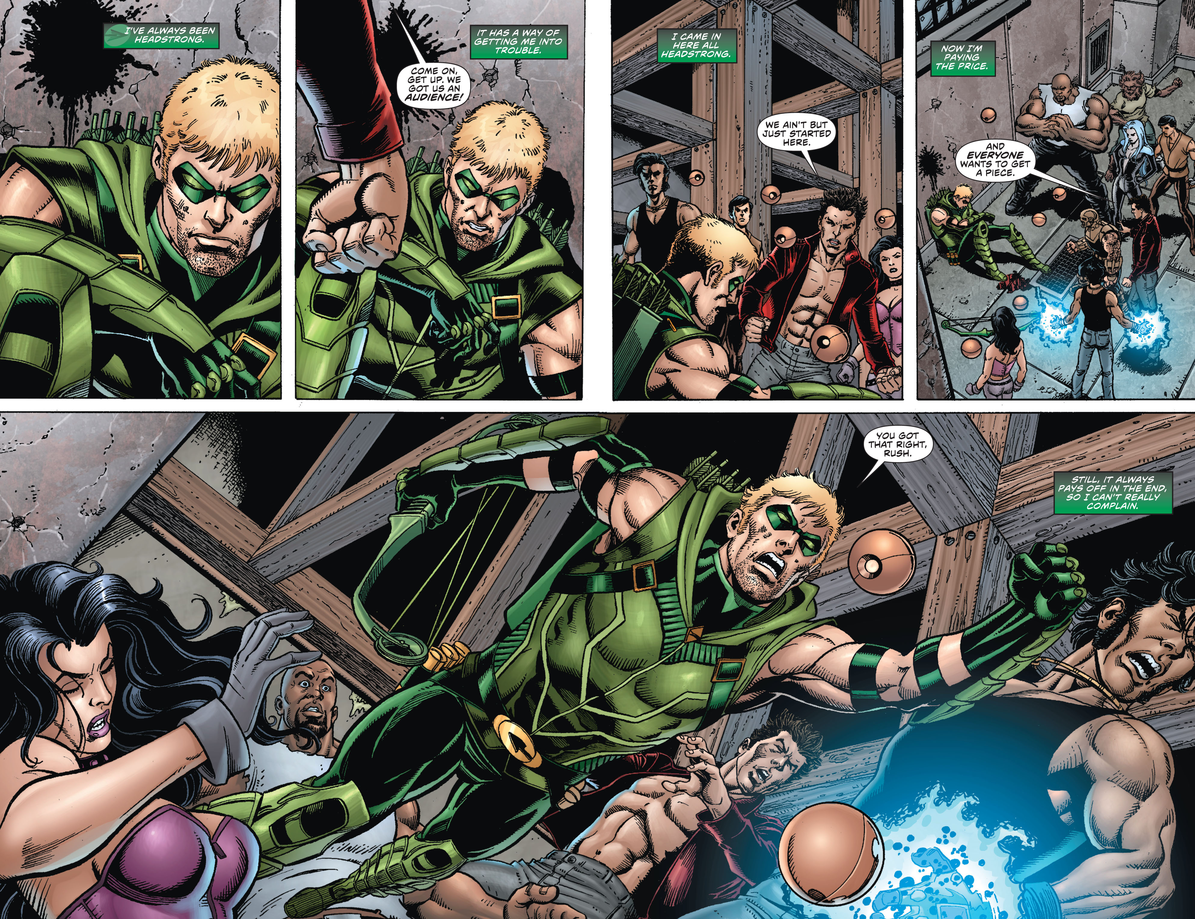 Read online Green Arrow (2011) comic -  Issue #3 - 3