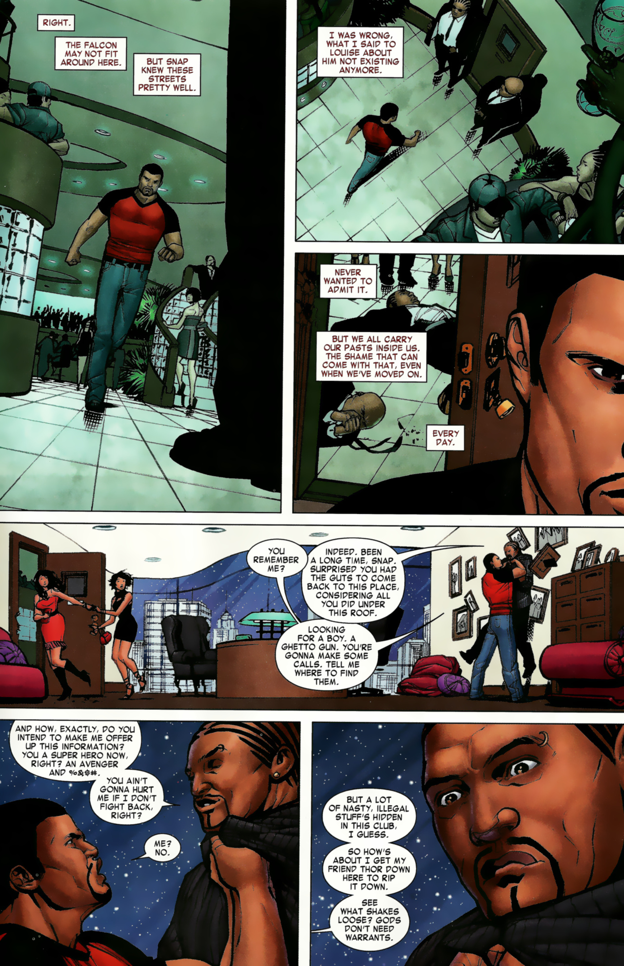 Read online Captain America and Falcon comic -  Issue # Full - 19