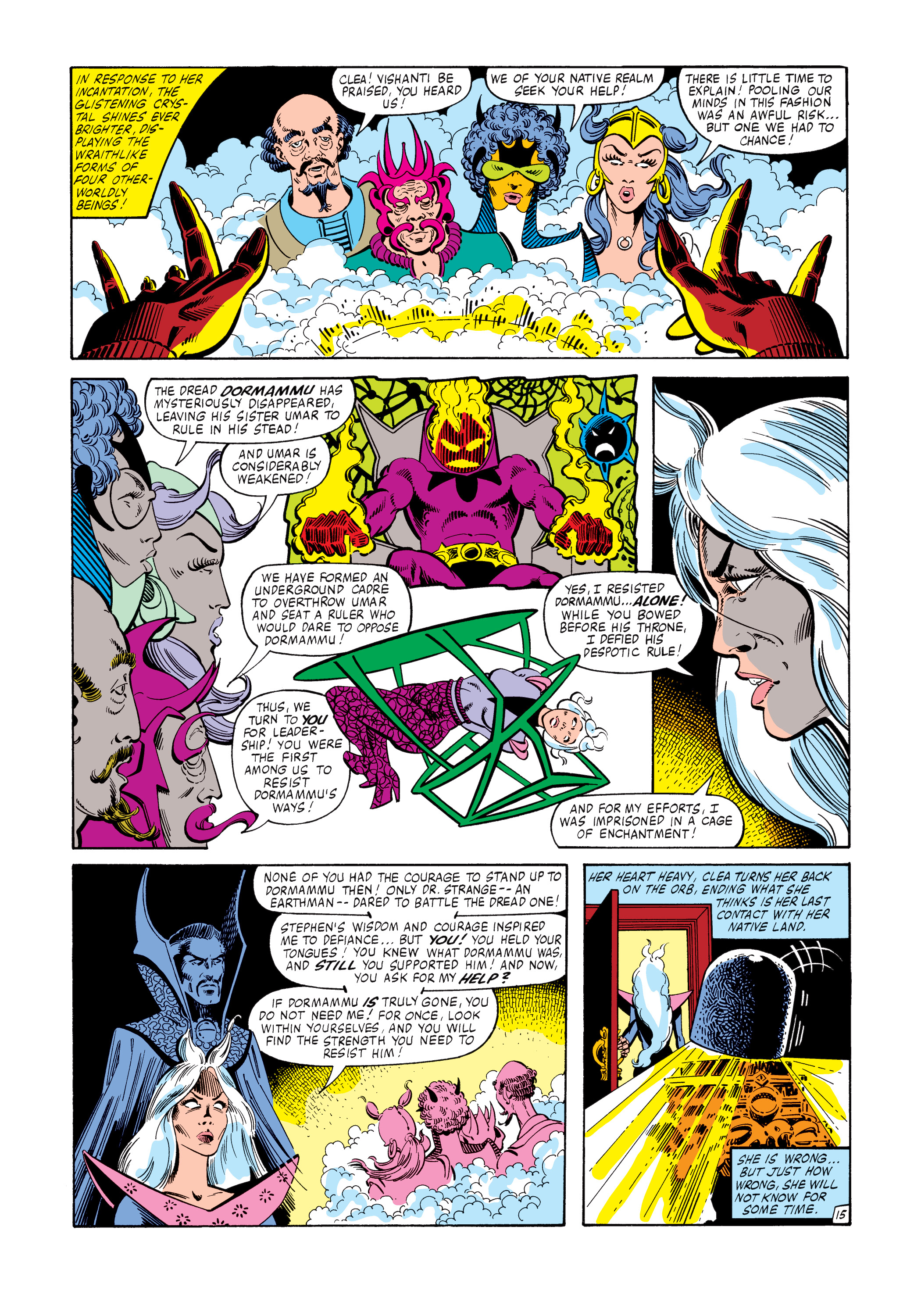 Read online Marvel Masterworks: Doctor Strange comic -  Issue # TPB 9 (Part 1) - 72