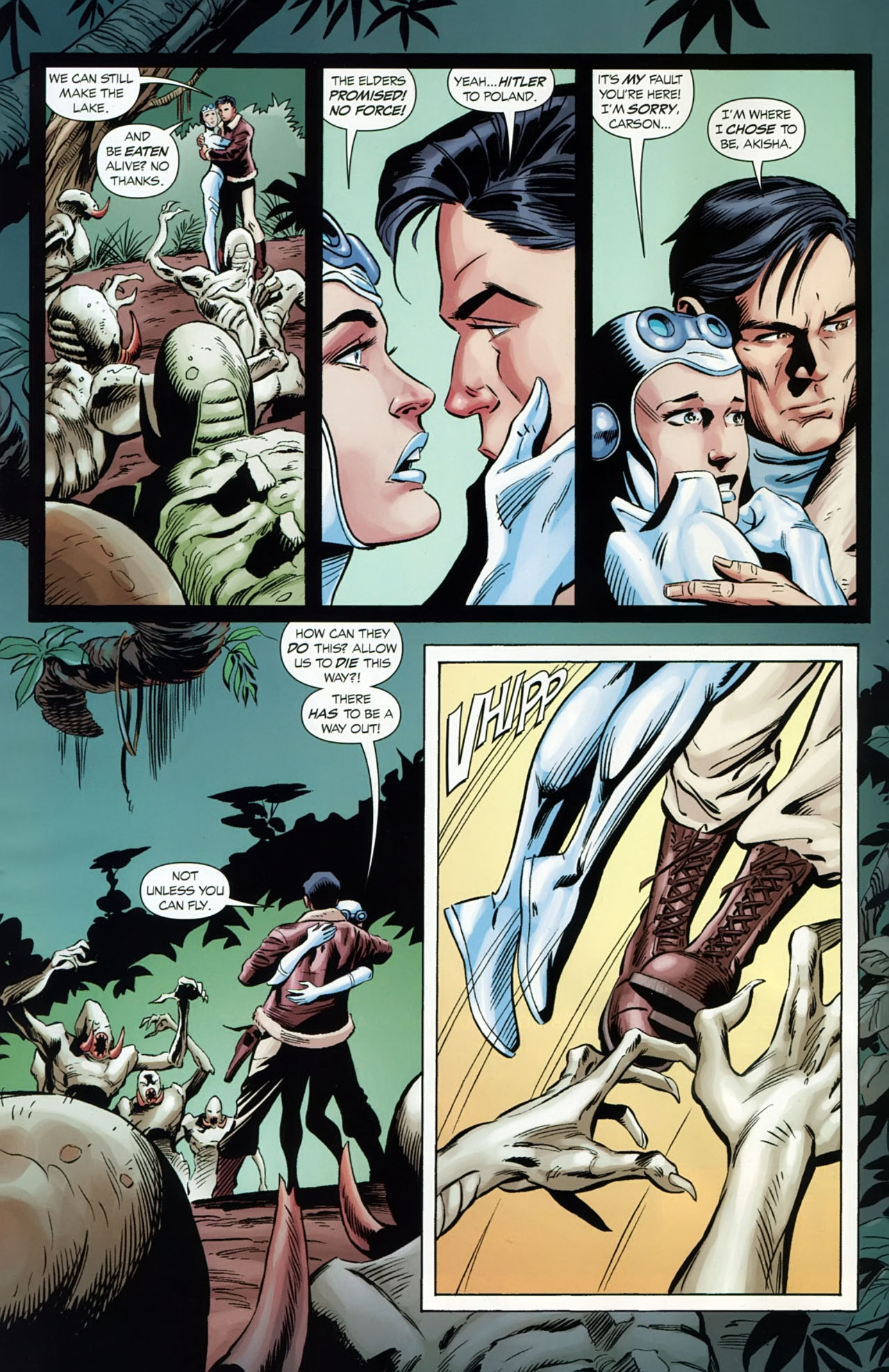 Read online The War That Time Forgot comic -  Issue #10 - 11