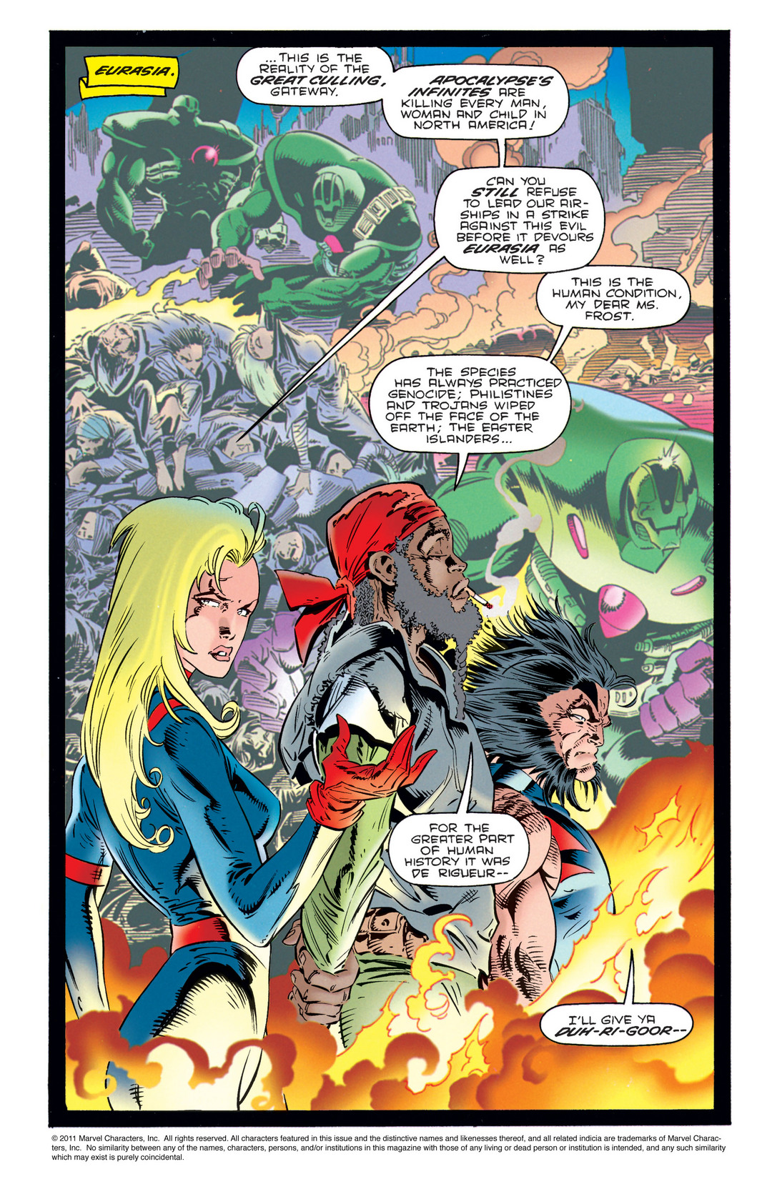 Read online X-Men: The Complete Age of Apocalypse Epic comic -  Issue # TPB 4 - 136