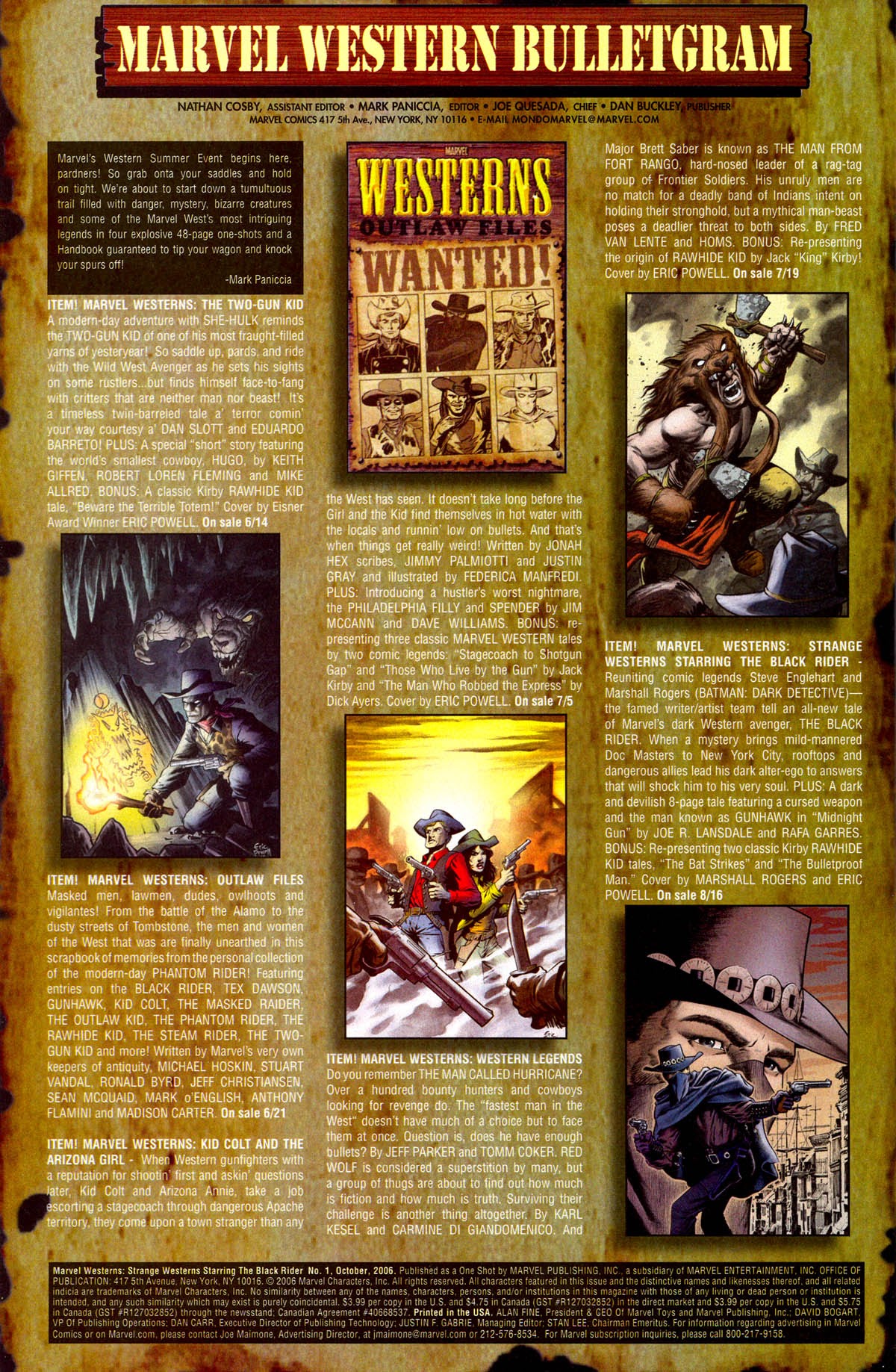 Read online Marvel Western: Strange Westerns Starring the Black Rider comic -  Issue # Full - 38