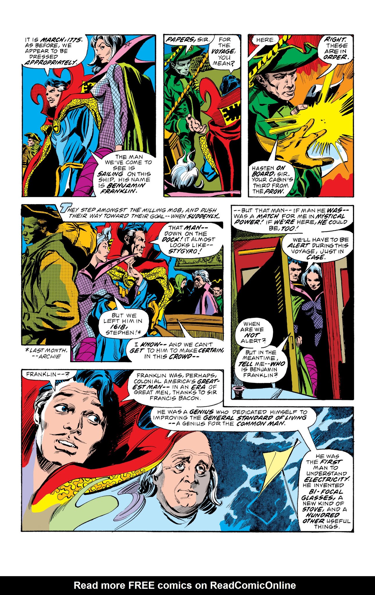 Read online Marvel Masterworks: Doctor Strange comic -  Issue # TPB 6 (Part 2) - 73
