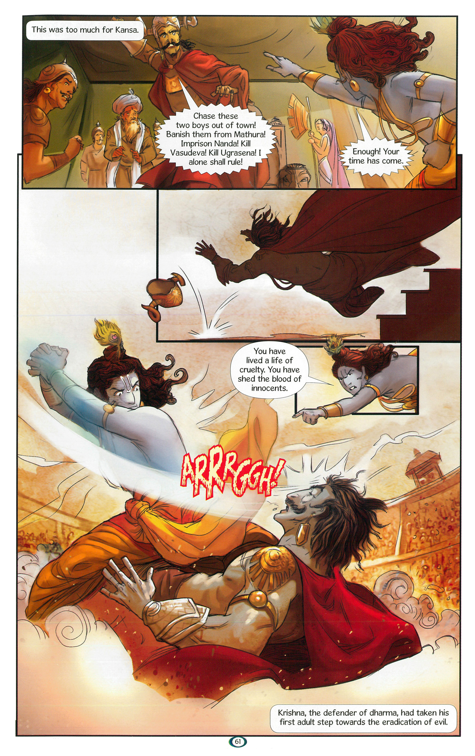 Read online Krishna: Defender of Dharma comic -  Issue # TPB (Part 1) - 63