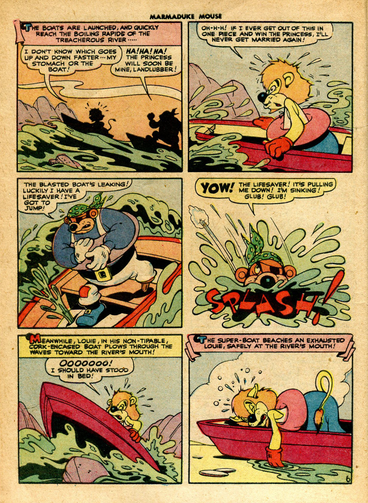 Read online Marmaduke Mouse comic -  Issue #6 - 8