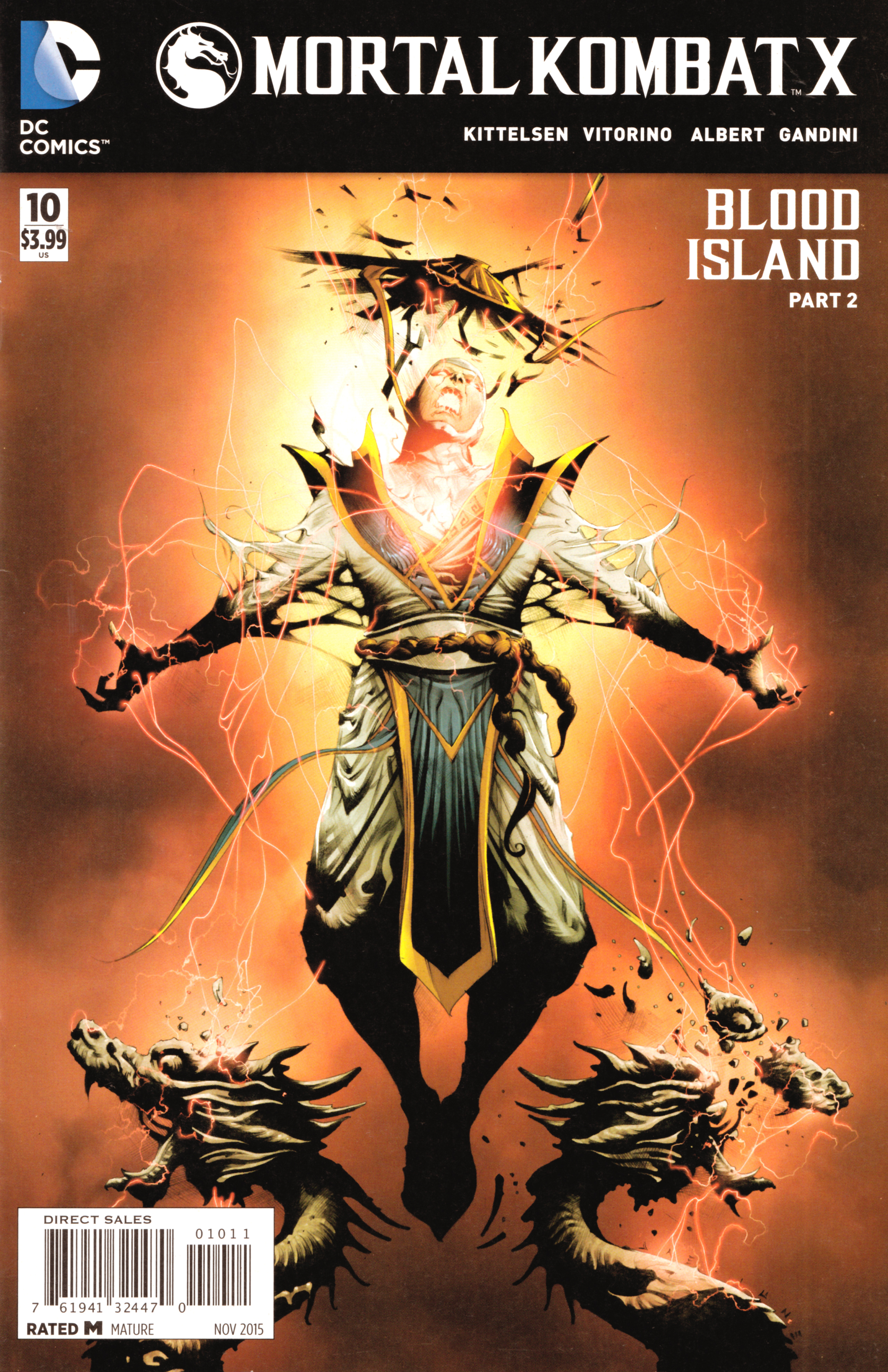 Read online Mortal Kombat X [II] comic -  Issue #10 - 1
