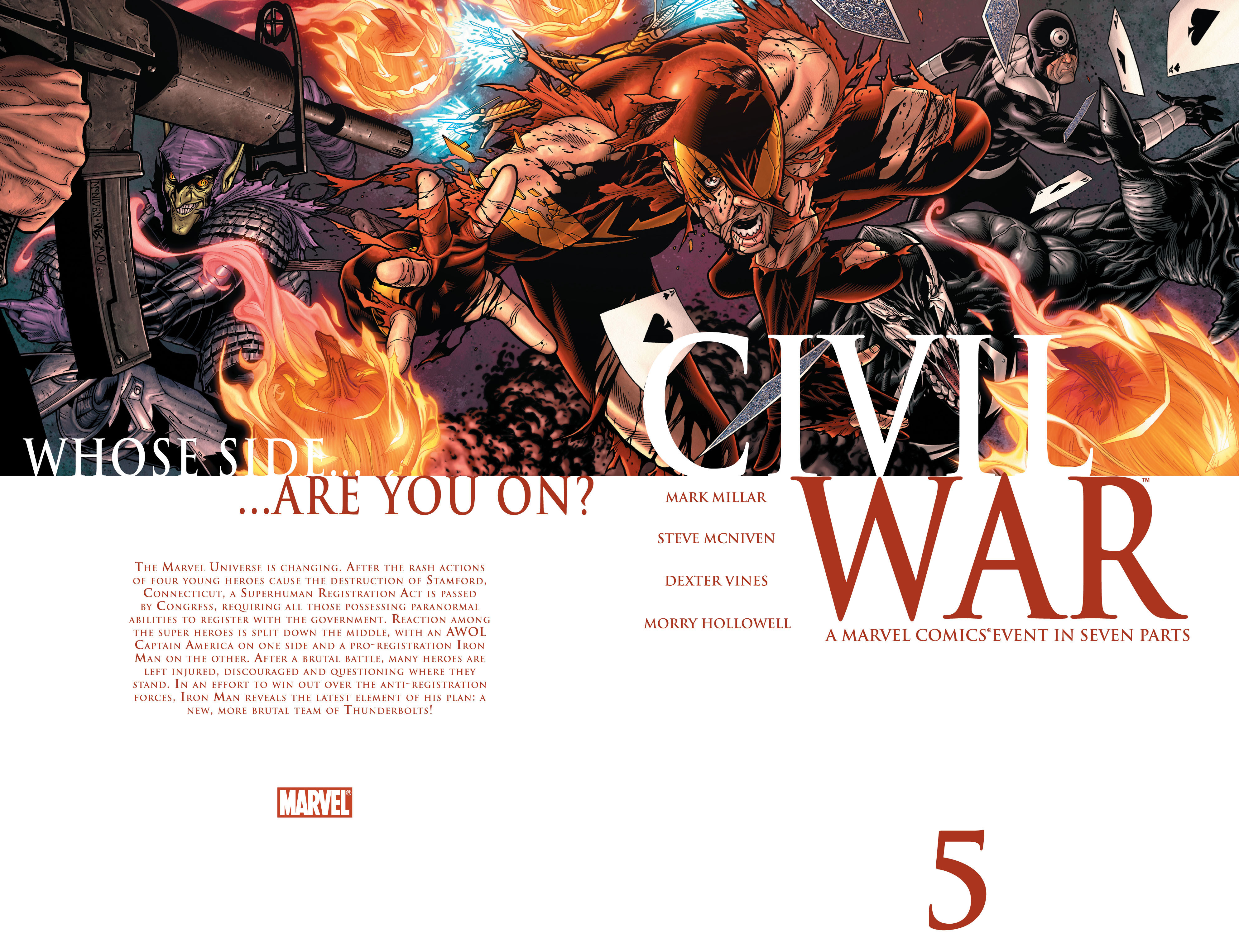 Read online Civil War (2006) comic -  Issue #5 - 2