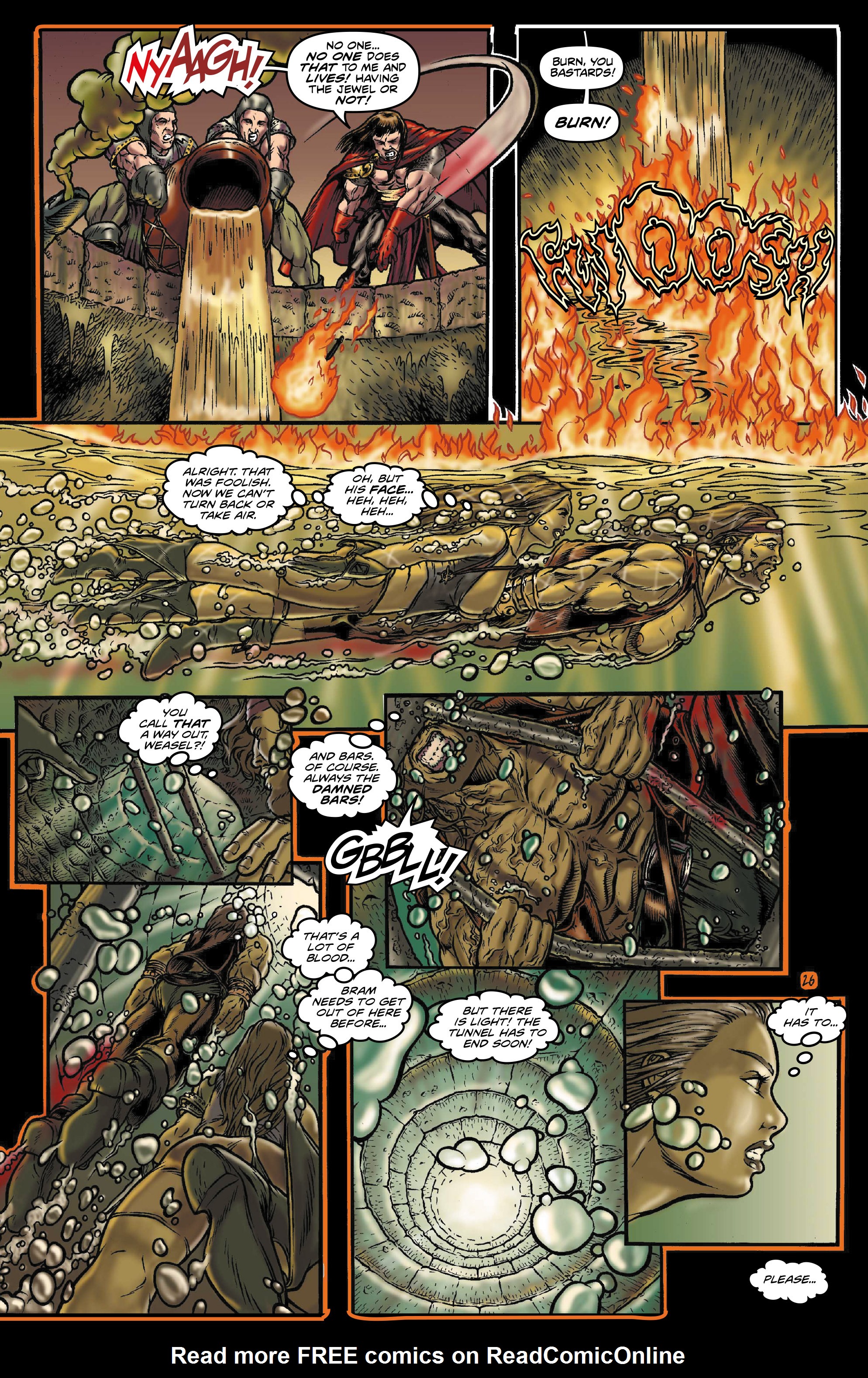 Read online Rogues!: The Burning Heart comic -  Issue #2 - 9