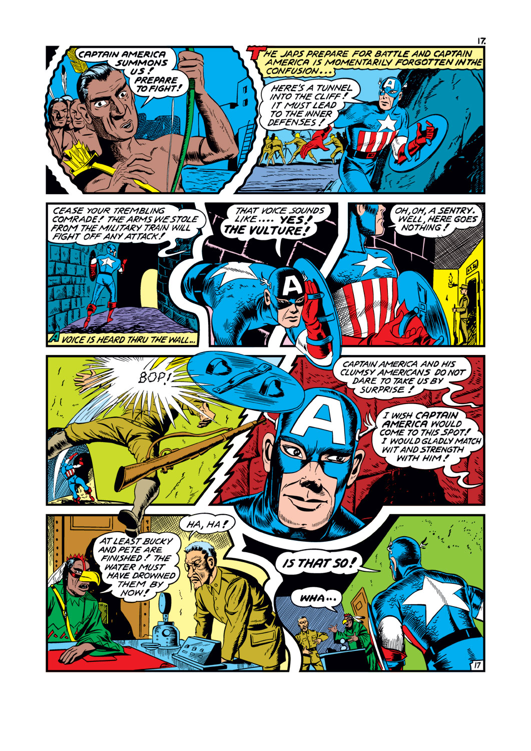 Read online Captain America Comics comic -  Issue #14 - 19