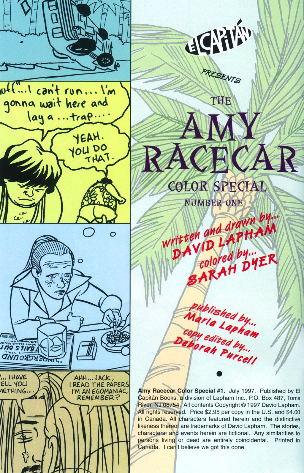 Read online Amy Racecar comic -  Issue #1 - 2