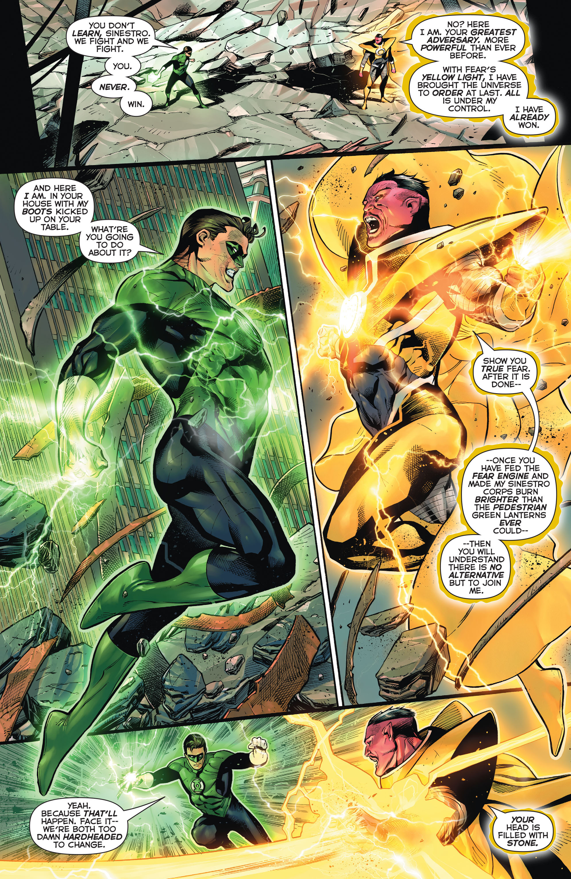 Read online Hal Jordan And The Green Lantern Corps comic -  Issue #7 - 8