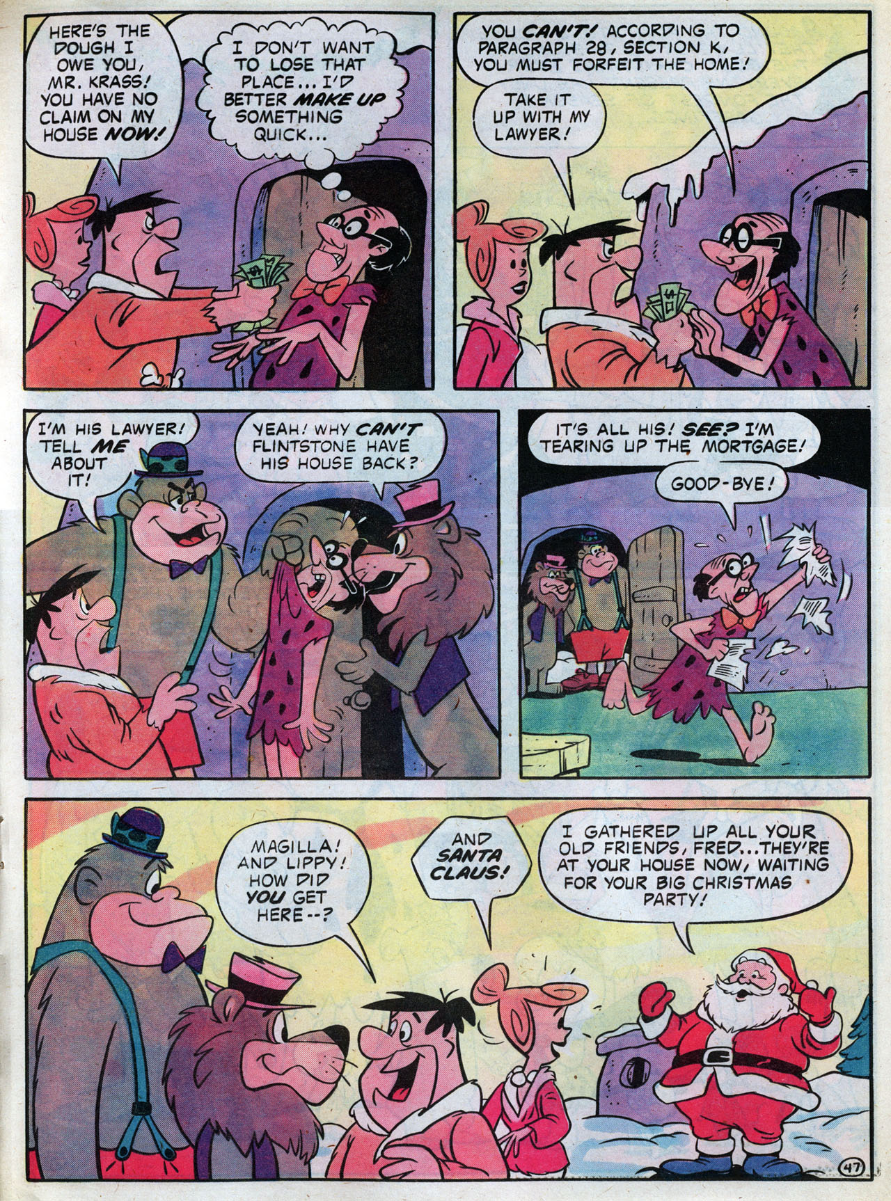 Read online The Flintstones Christmas Party comic -  Issue # Full - 49
