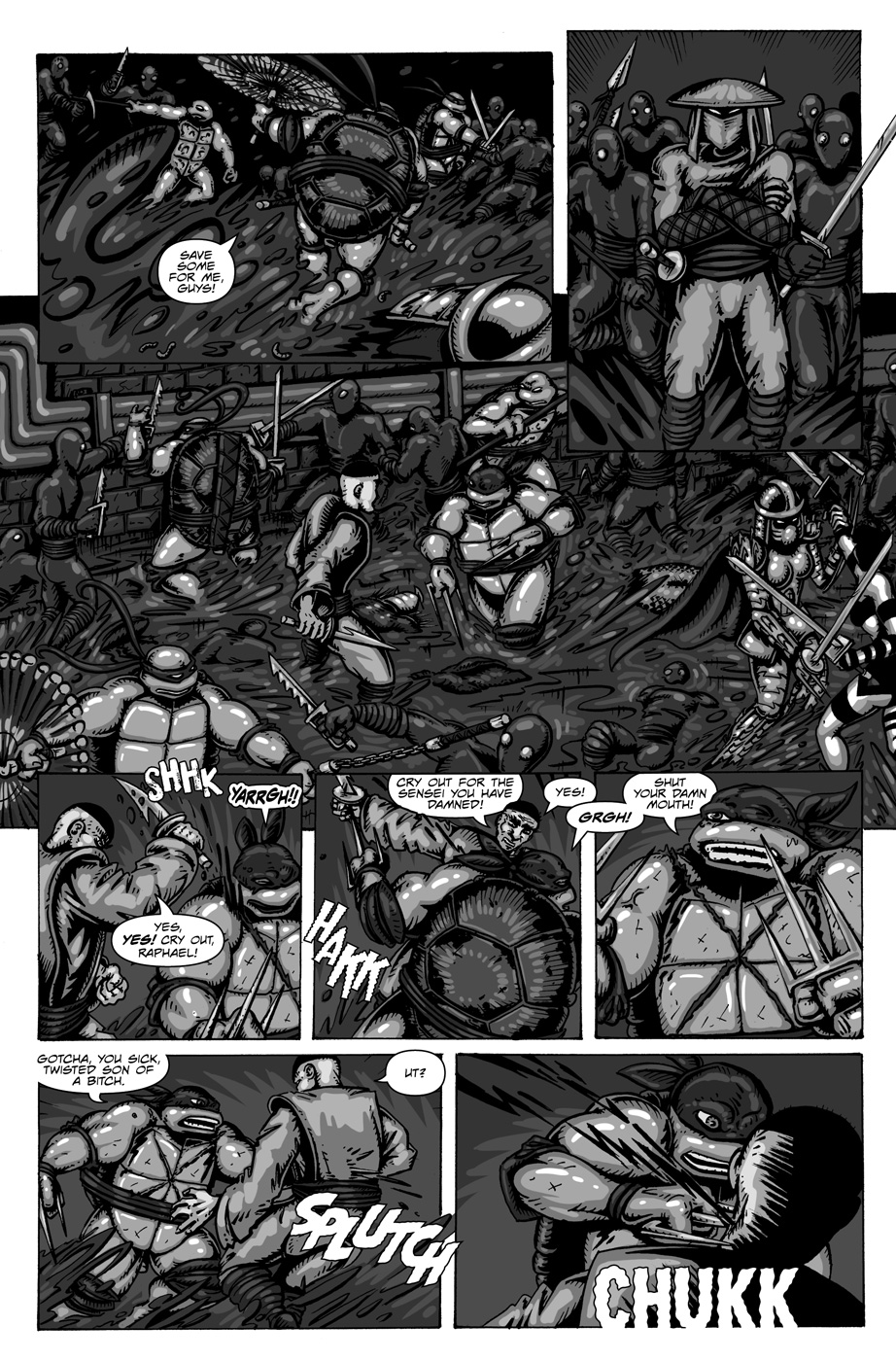 Read online Teenage Mutant Ninja Turtles (1996) comic -  Issue #25 - 30