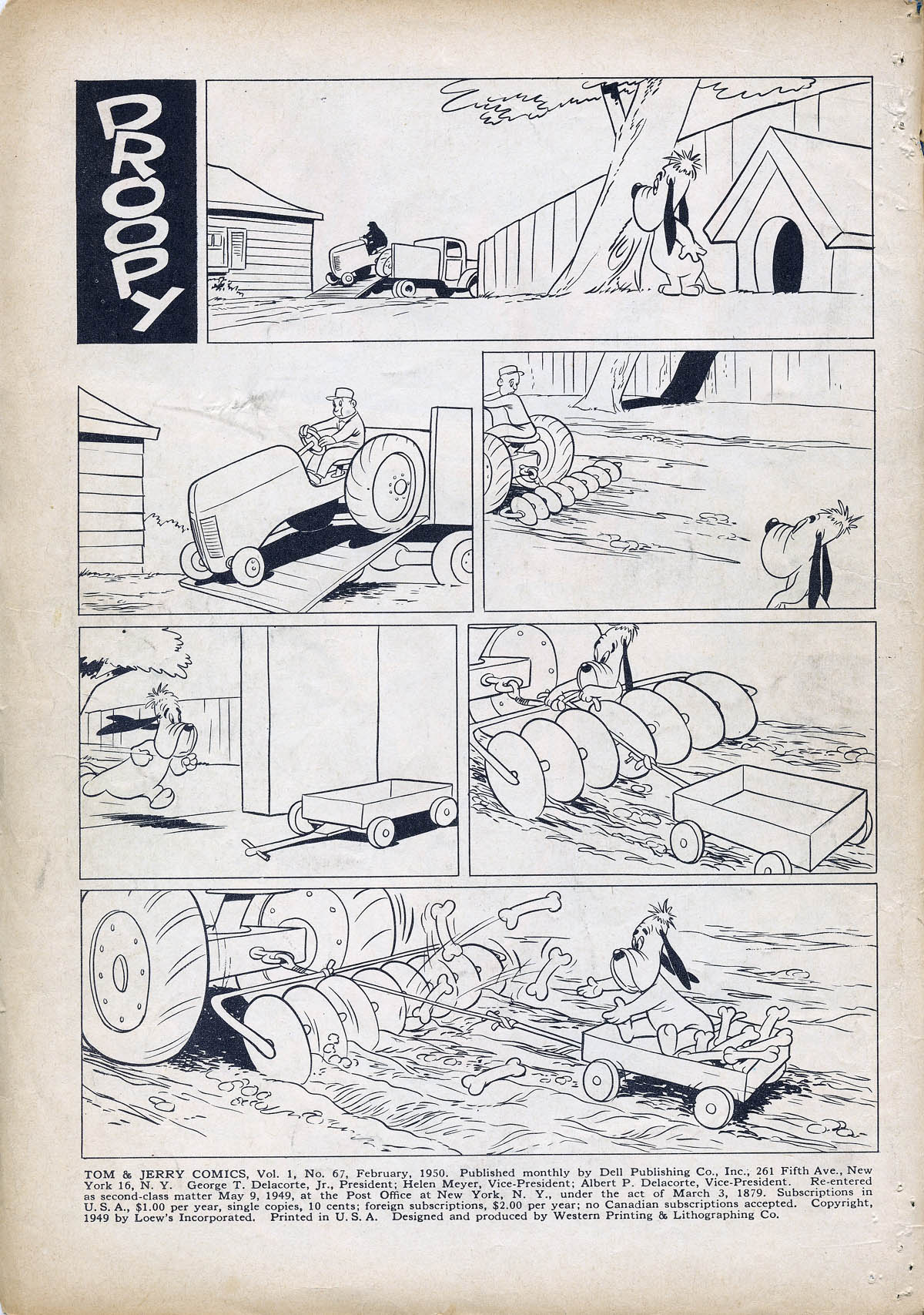 Read online Tom & Jerry Comics comic -  Issue #67 - 3