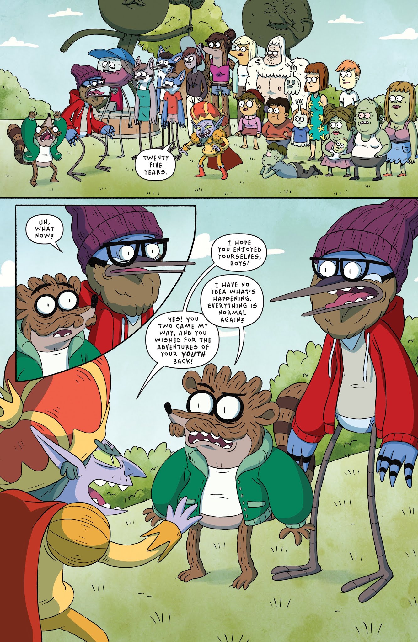 Read online Regular Show: 25 Years Later comic -  Issue #6 - 18
