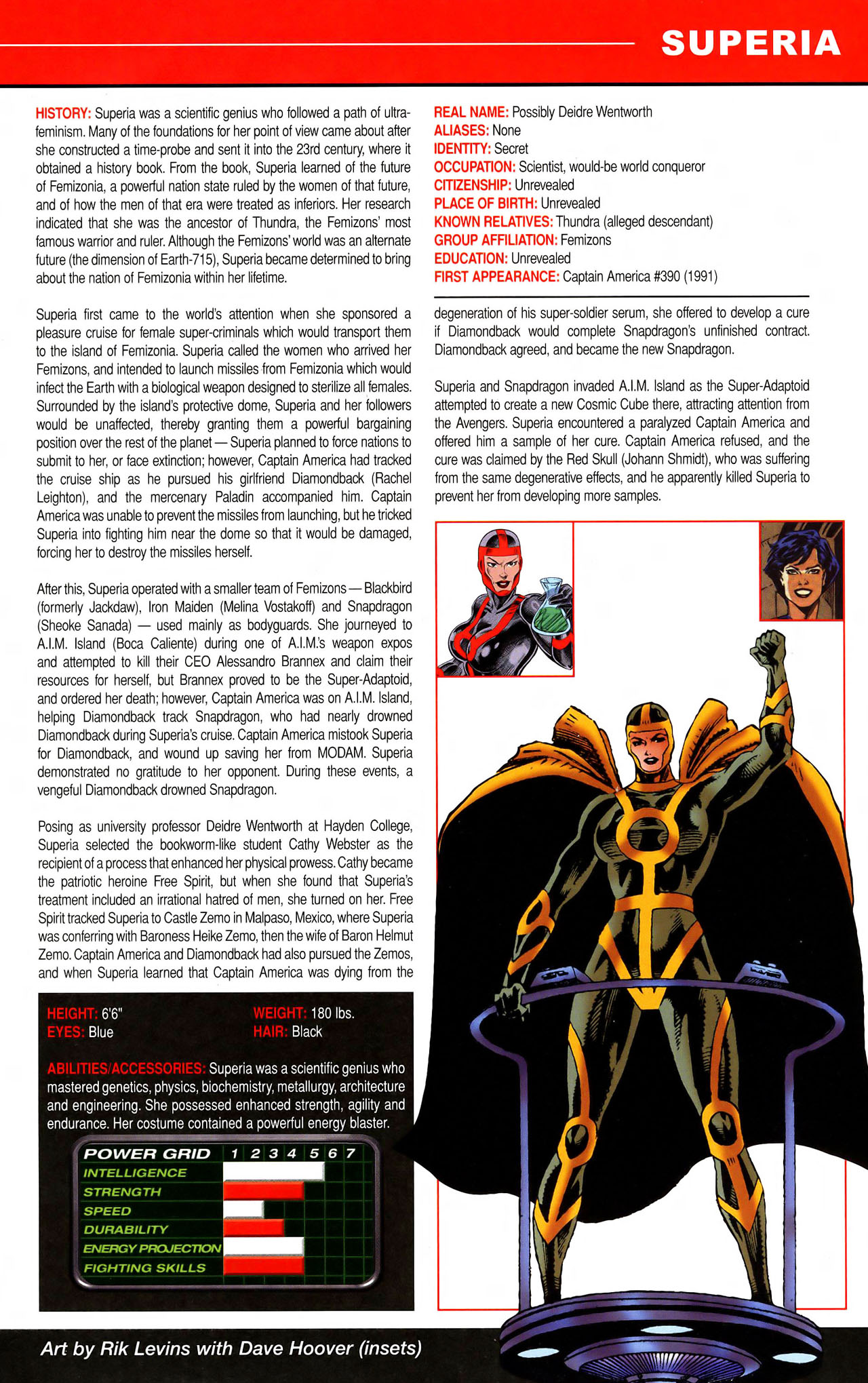 Read online All-New Official Handbook of the Marvel Universe A to Z comic -  Issue #11 - 17