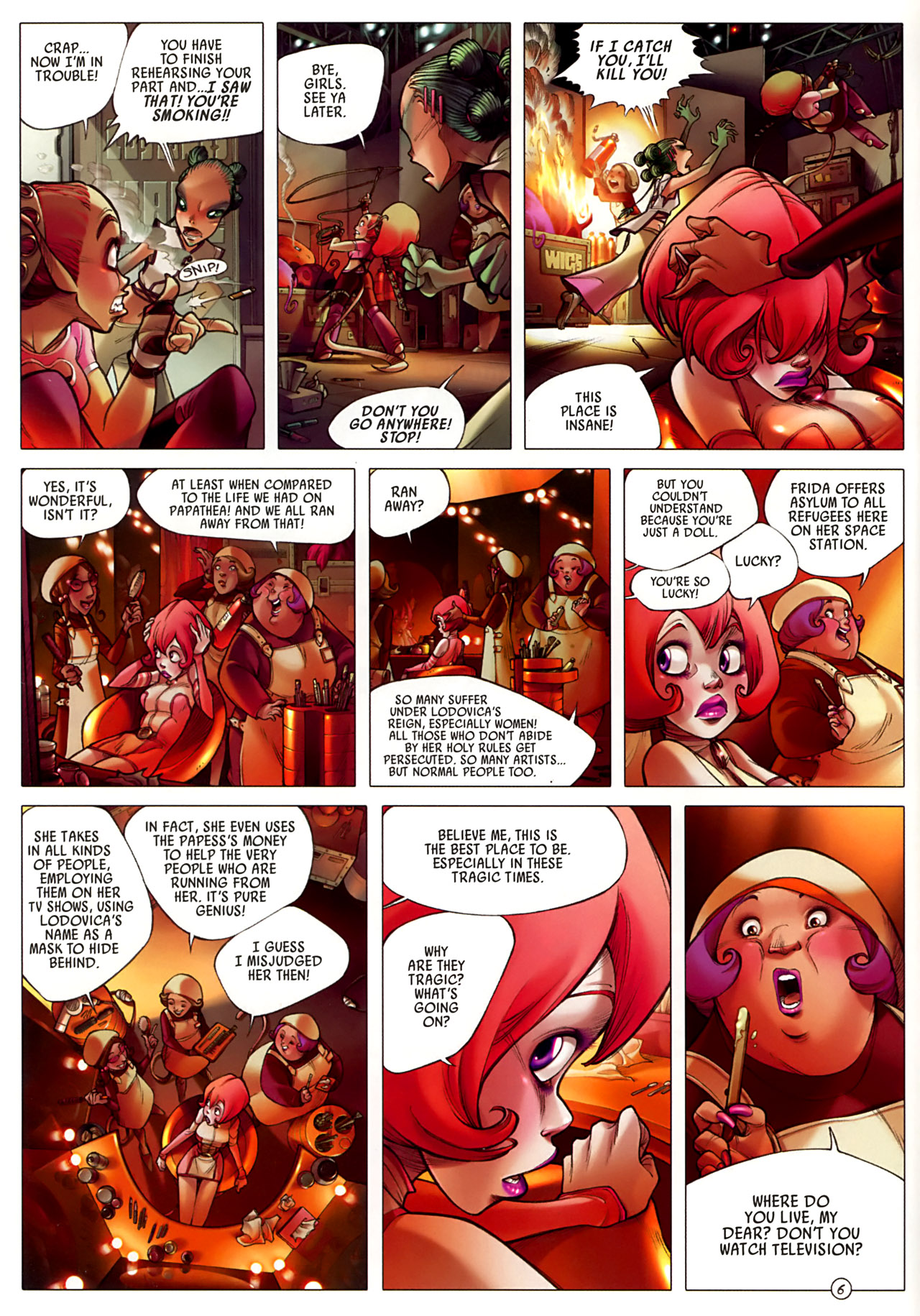 Read online Sky Doll comic -  Issue #3 - 10