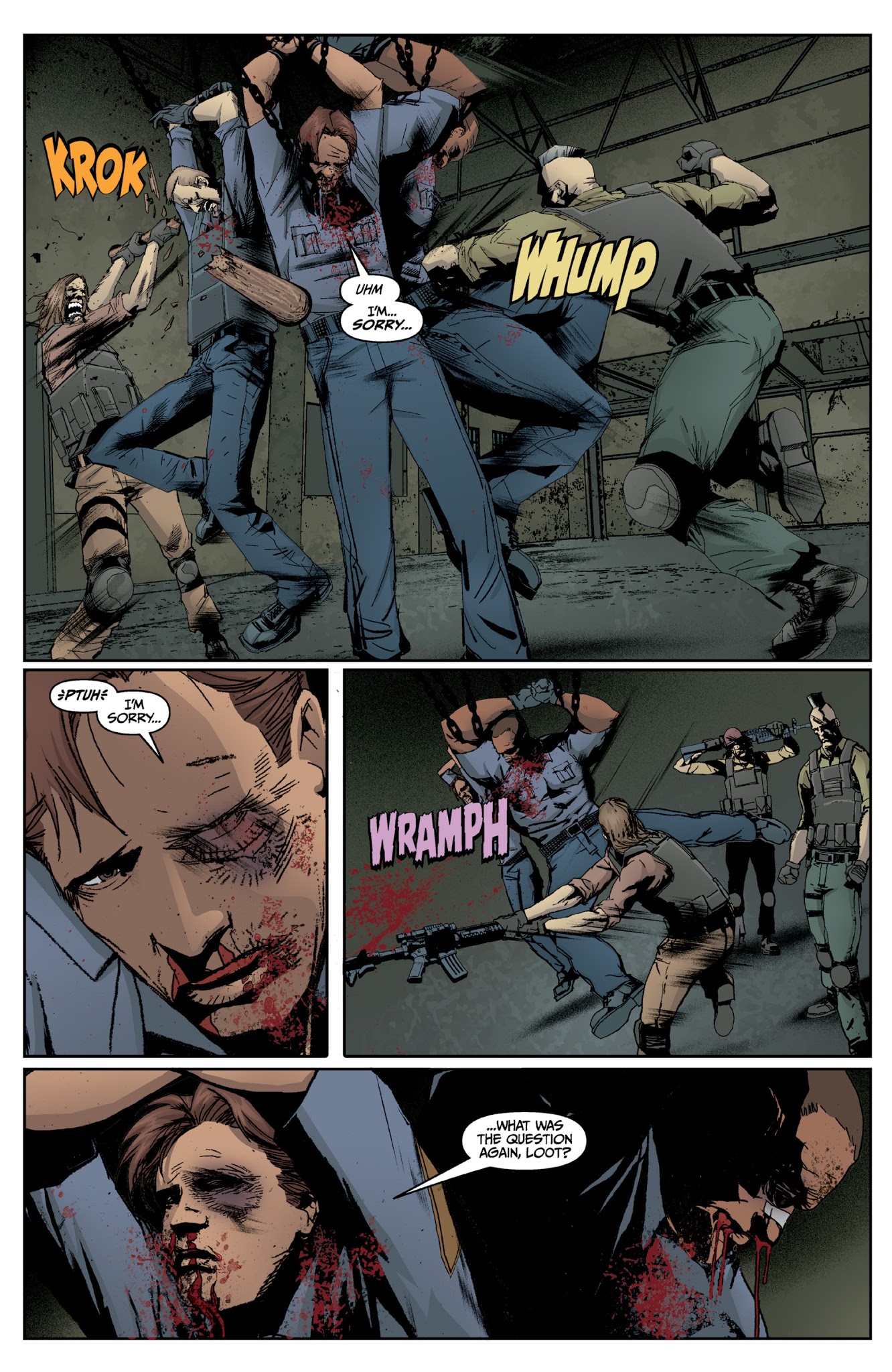 Read online X: The Dogs of War comic -  Issue # Full - 84