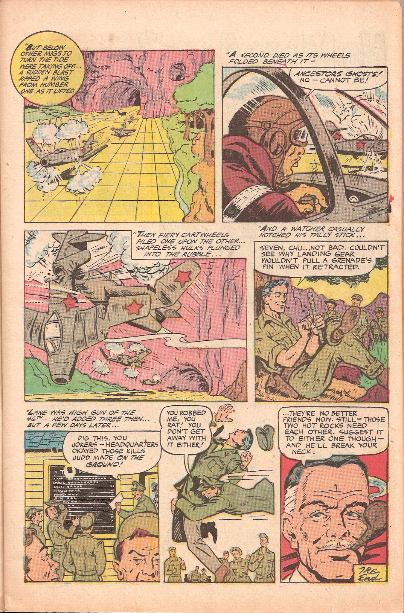 Read online War Birds (1952) comic -  Issue #1 - 11