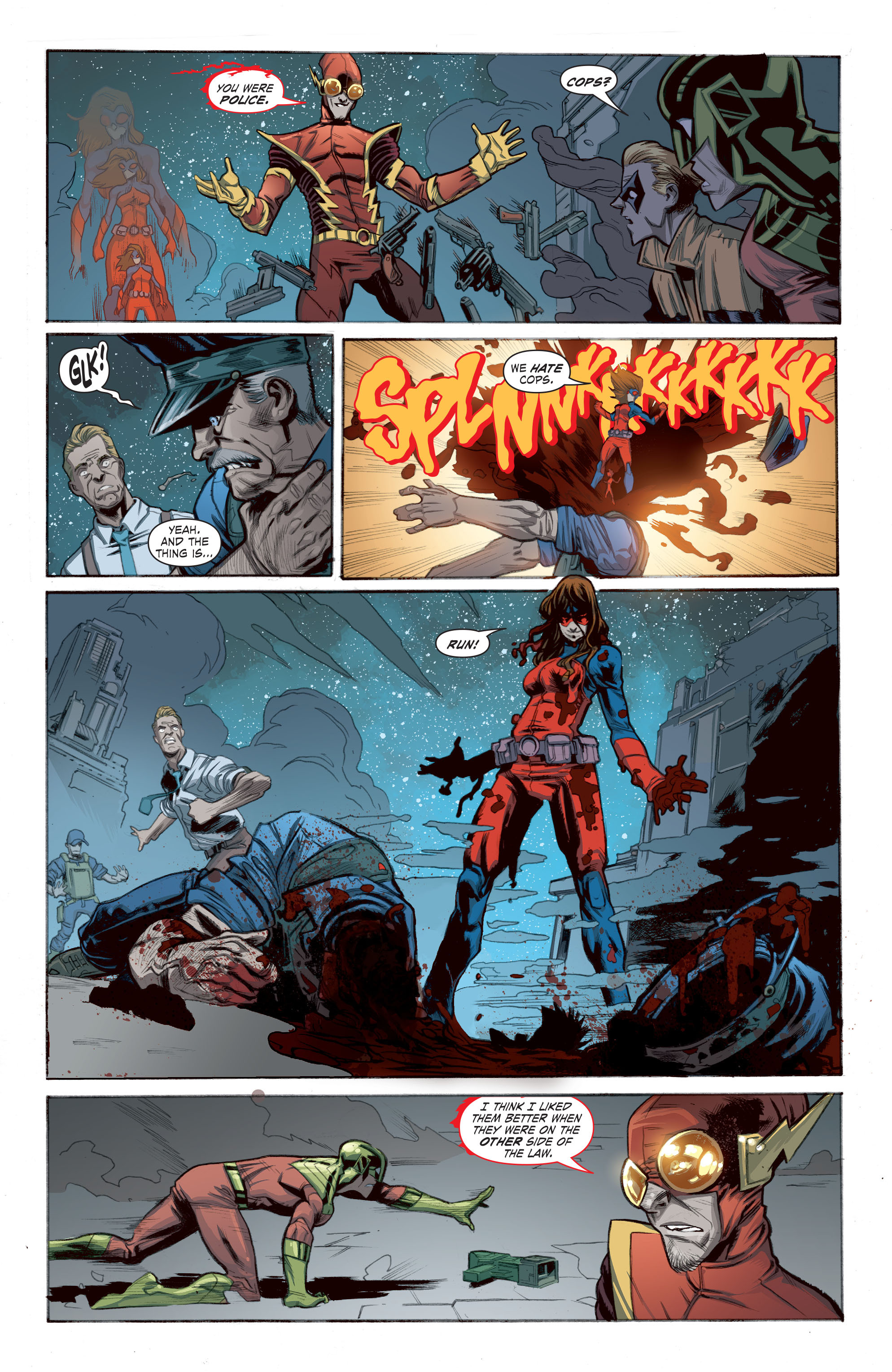 Read online Forever Evil: Rogues Rebellion comic -  Issue #5 - 13