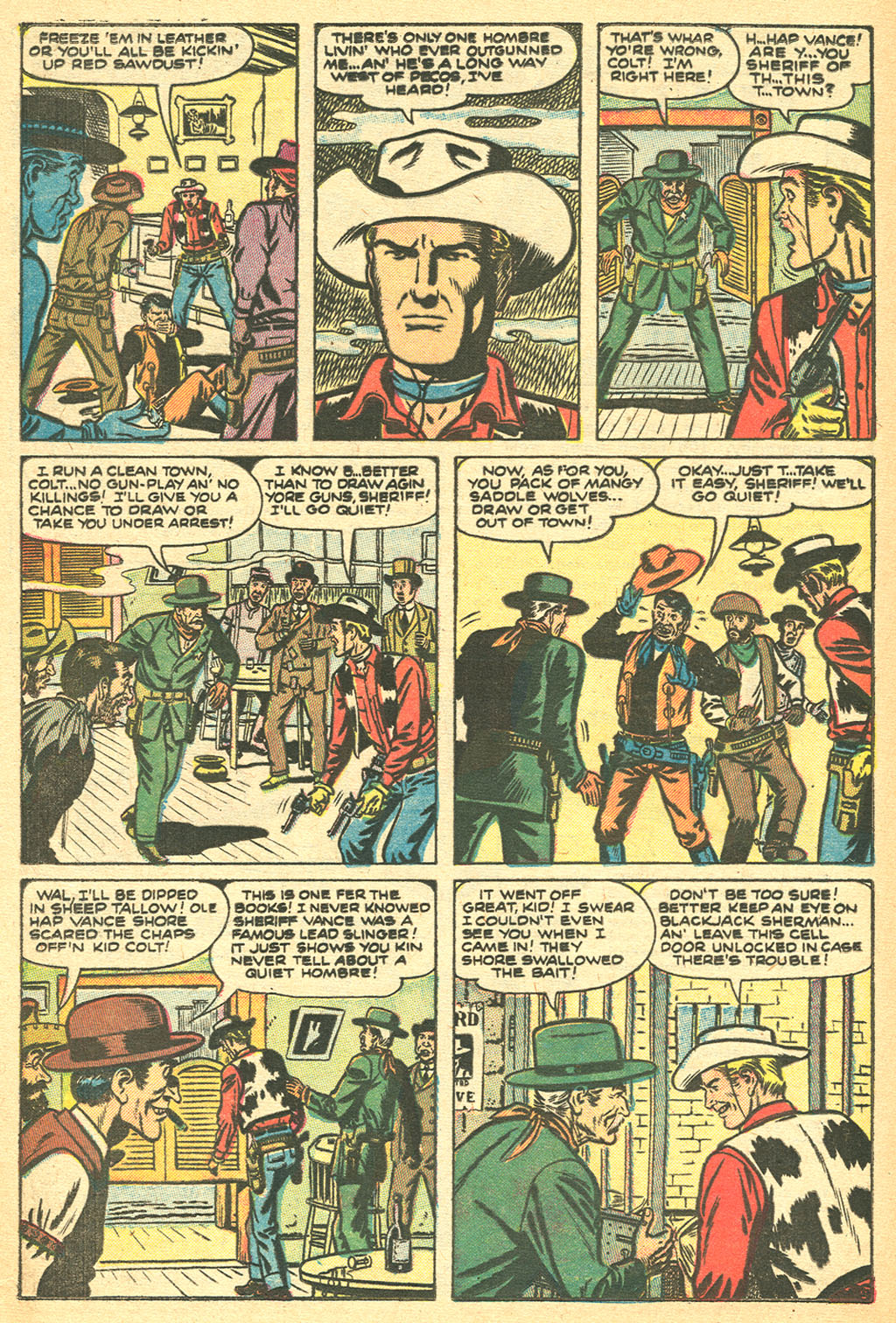Read online Kid Colt Outlaw comic -  Issue #31 - 16