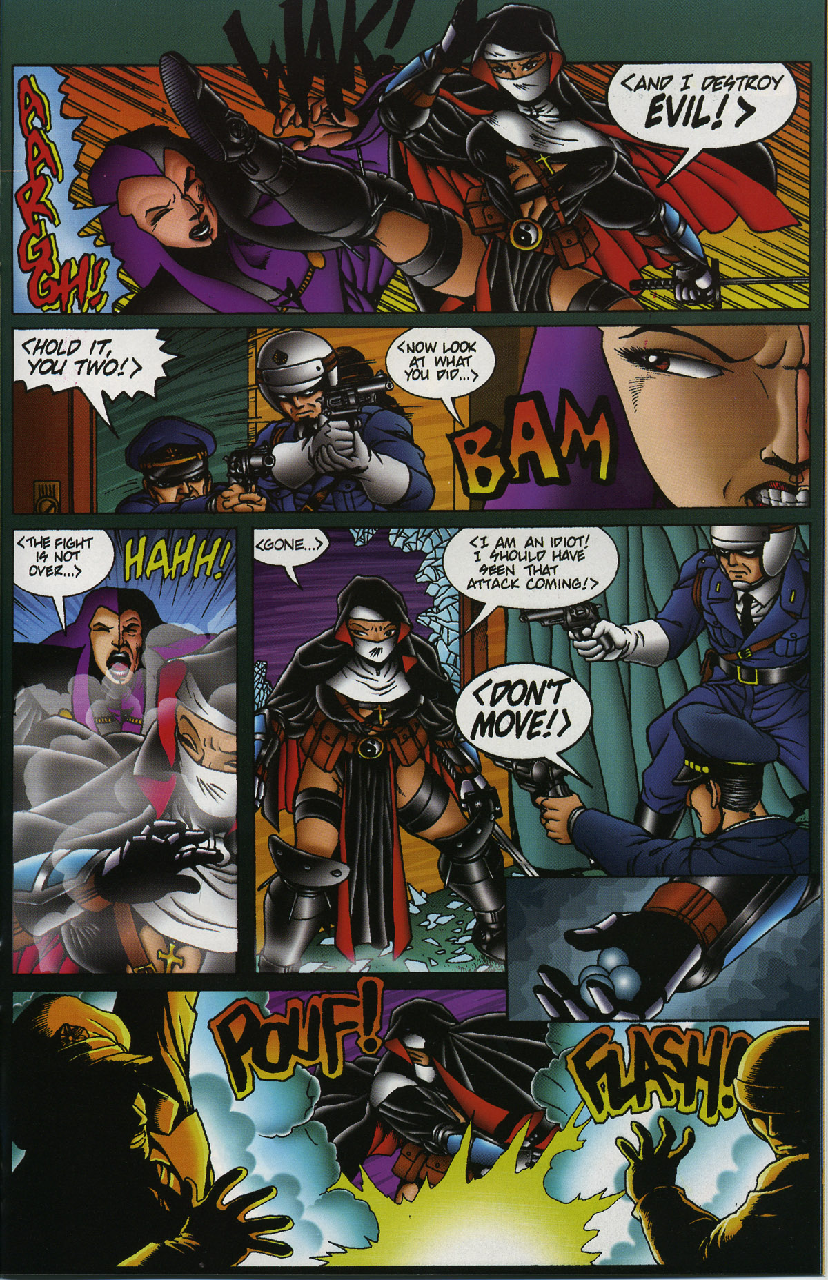 Read online Warrior Nun Areala: Rituals comic -  Issue #1 - 22