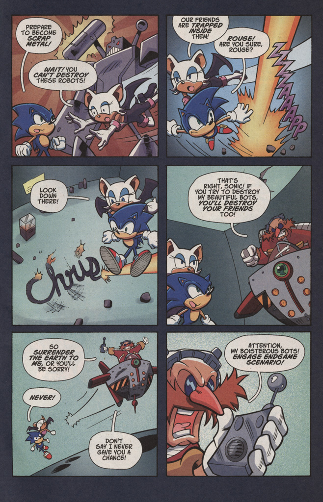 Read online Sonic X comic -  Issue #4 - 11