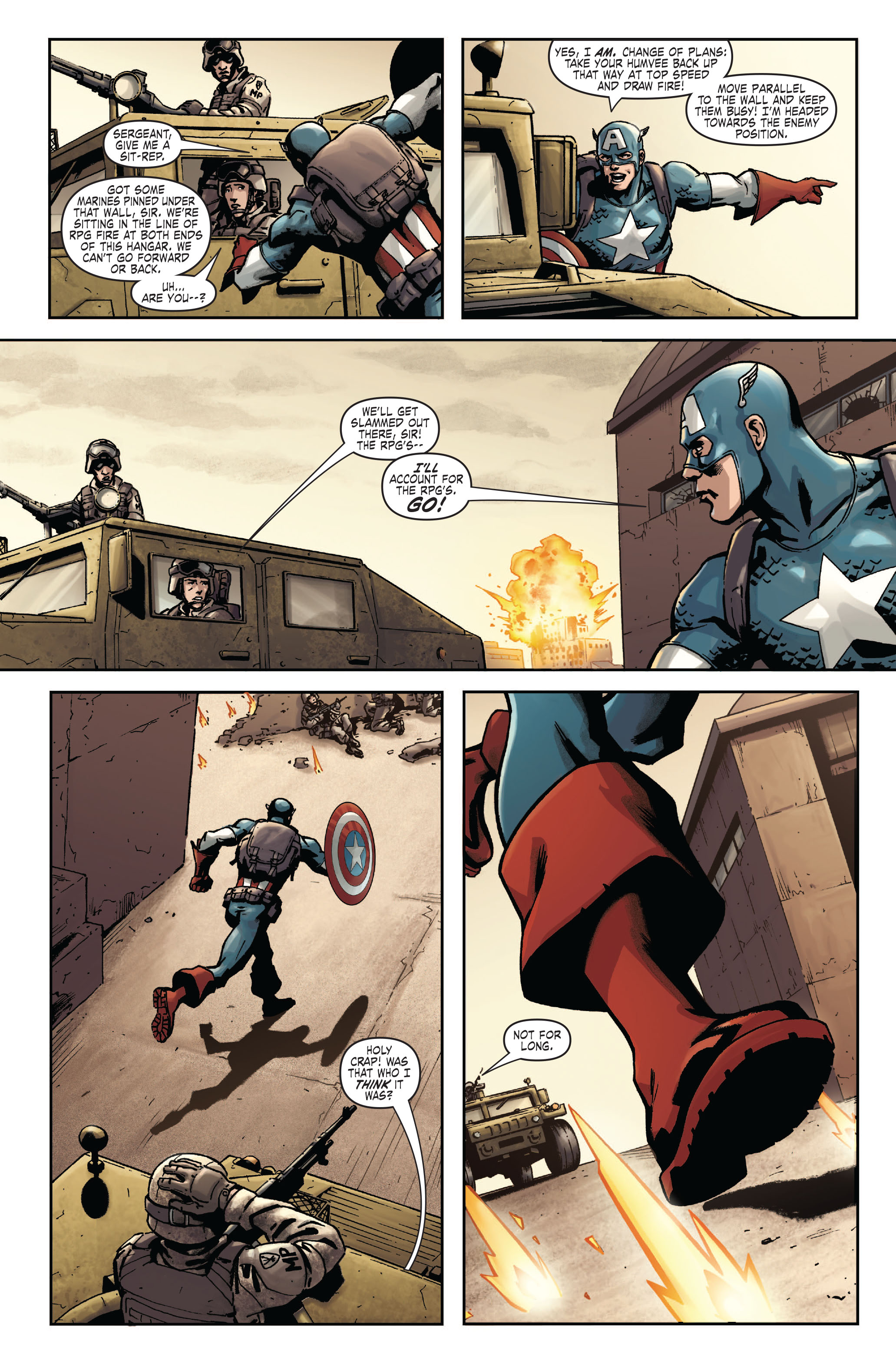 Captain America Theater of War: To Soldier On Full Page 7