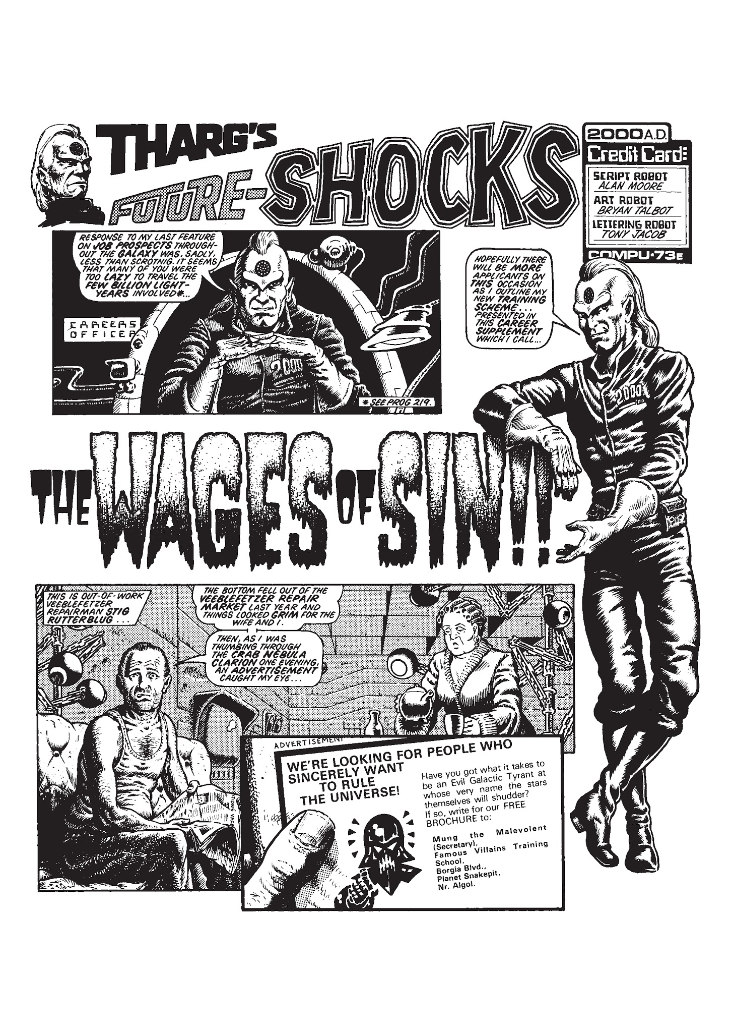 Read online The Complete Alan Moore Future Shocks comic -  Issue # TPB - 60