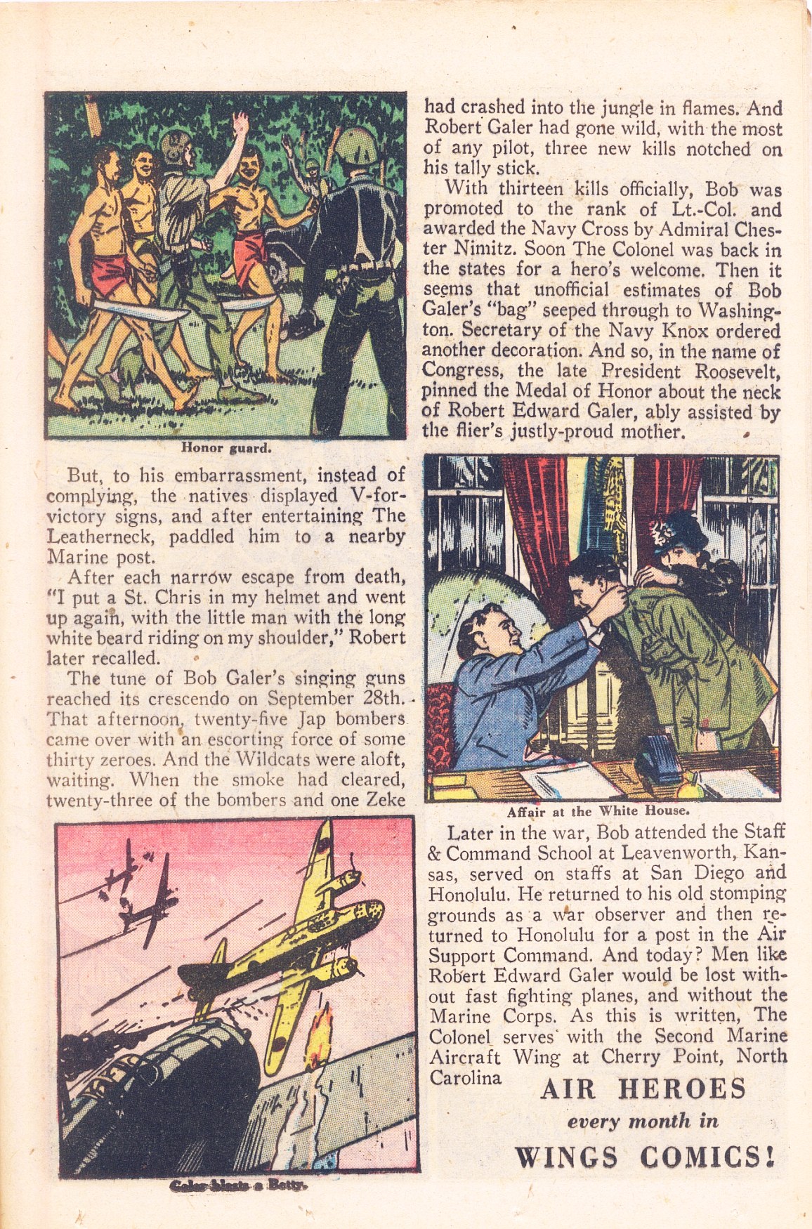 Read online Wings Comics comic -  Issue #106 - 35