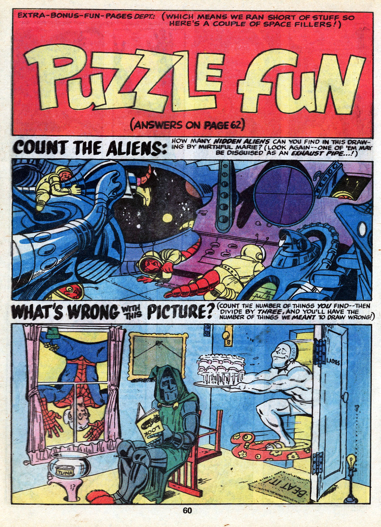 Read online Marvel Treasury Edition comic -  Issue #18 - 62