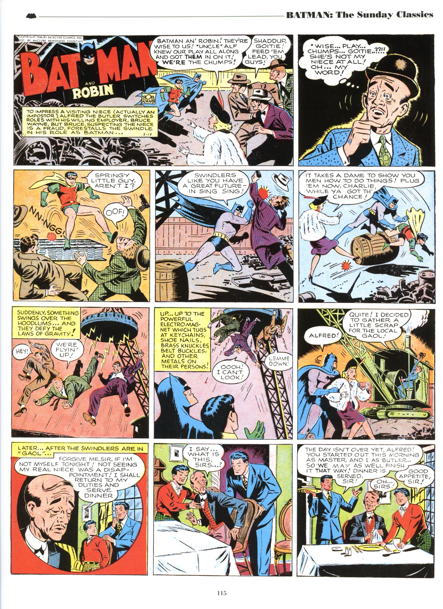 Read online Batman: The Sunday Classics comic -  Issue # TPB - 121