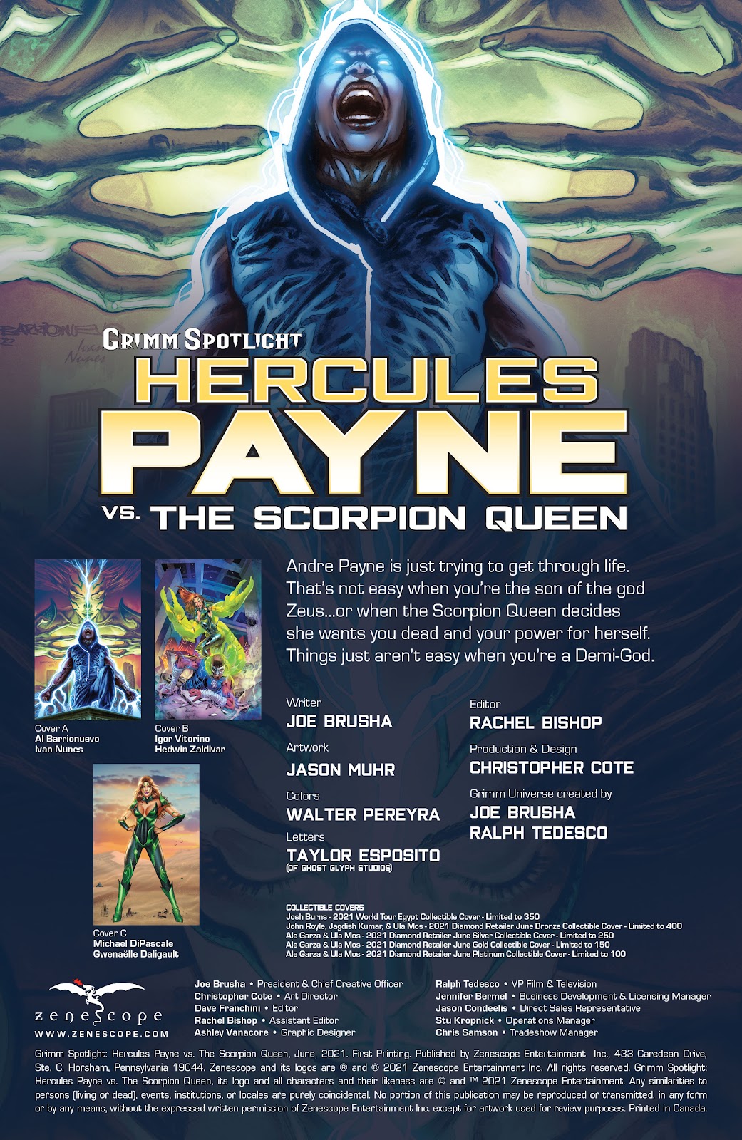 Grimm Spotlight: Hercules Payne vs Scorpion Queen issue Full - Page 2