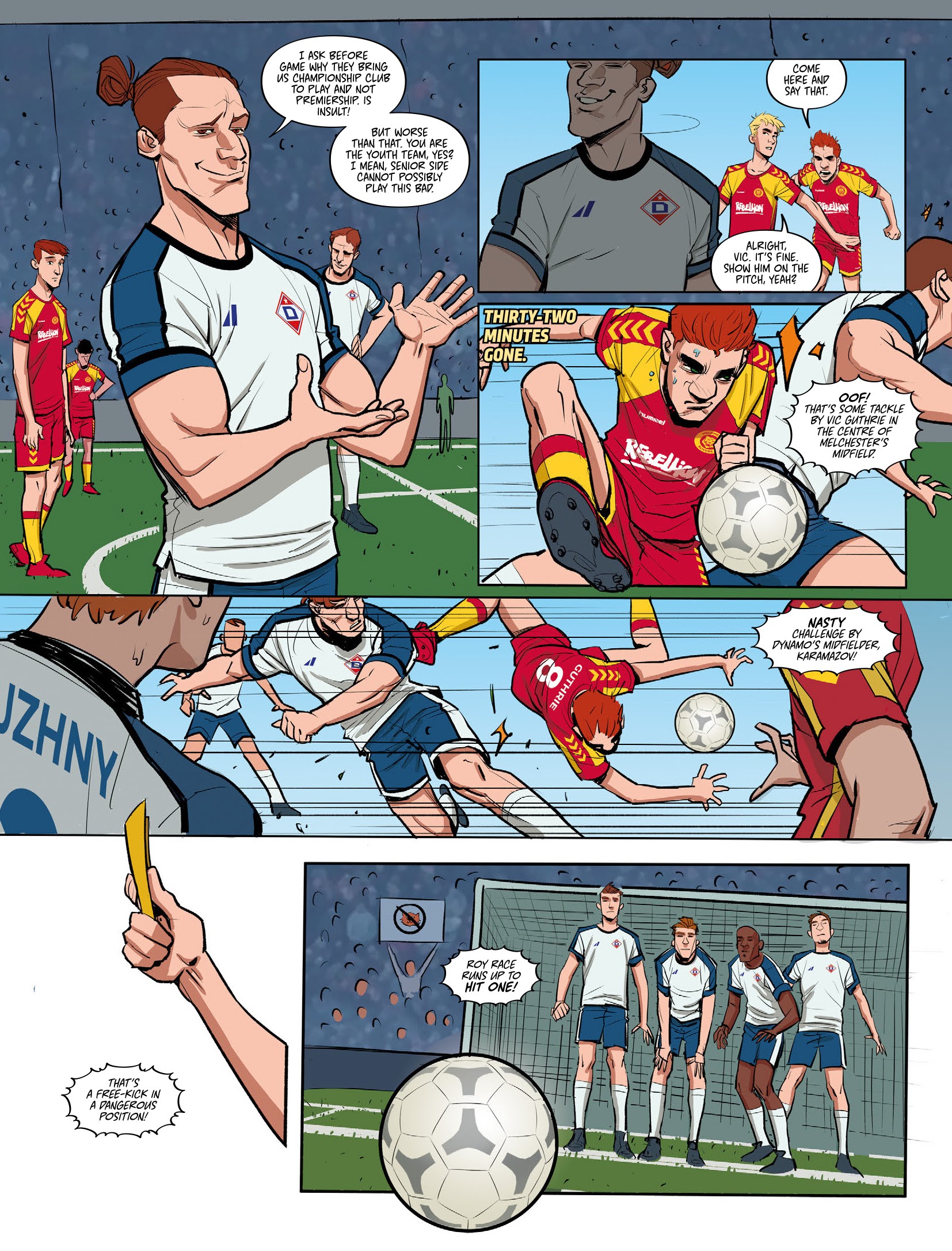 Read online Roy of the Rovers Summer Special 2020 comic -  Issue # Full - 9