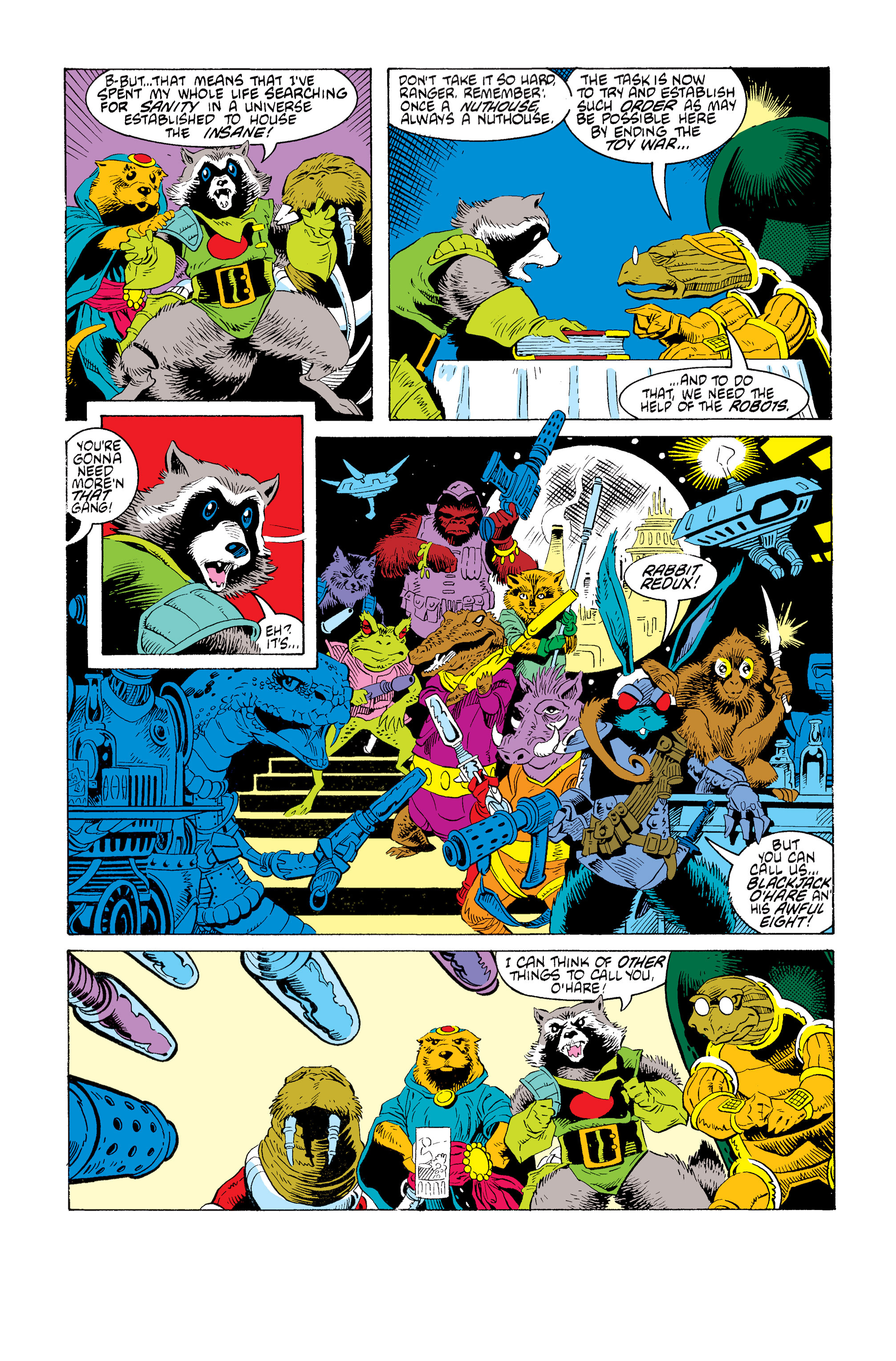 Read online Rocket Raccoon (1985) comic -  Issue #3 - 16