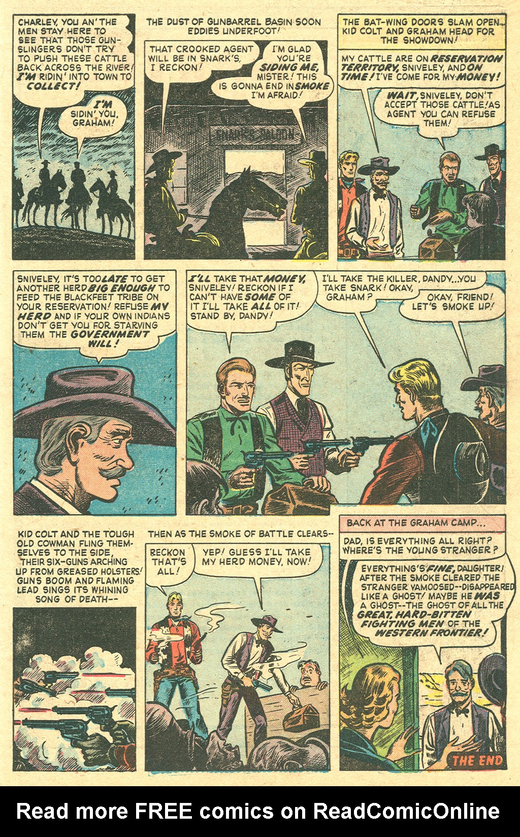 Read online Kid Colt Outlaw comic -  Issue #4 - 13