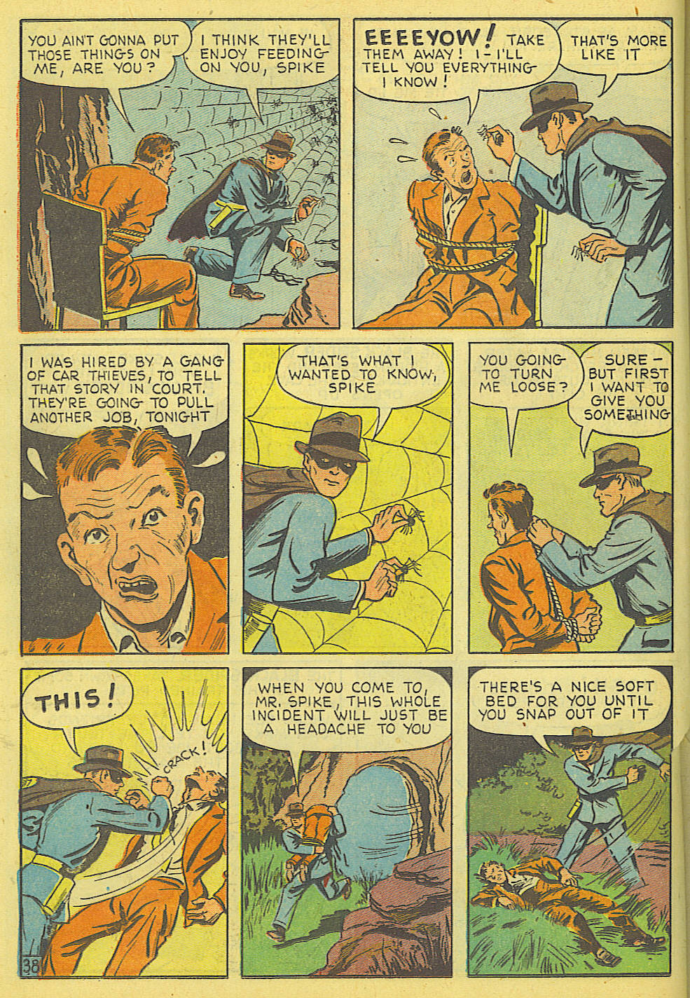 Read online Super-Mystery Comics comic -  Issue #7 - 40