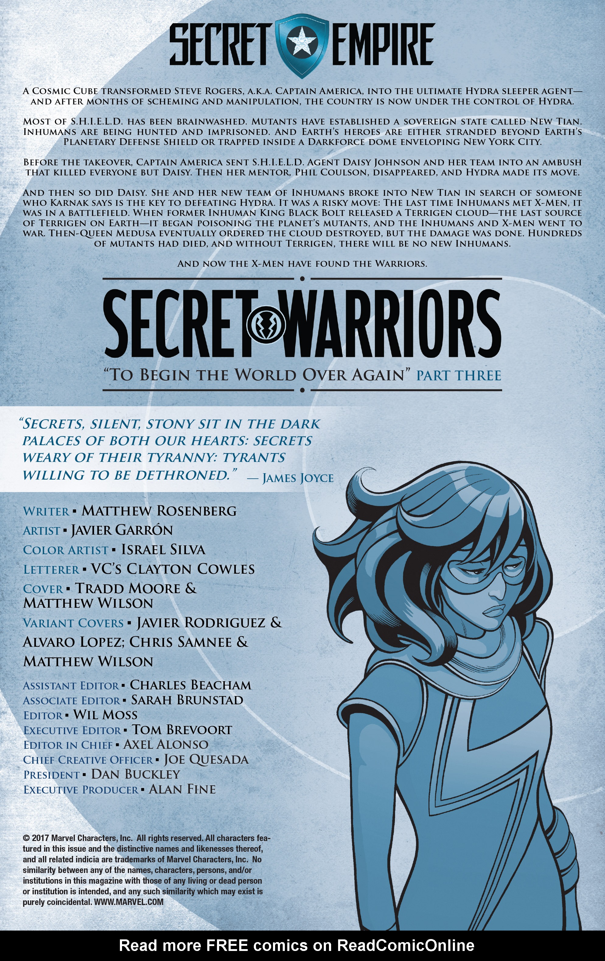Read online Secret Warriors (2017) comic -  Issue #3 - 3
