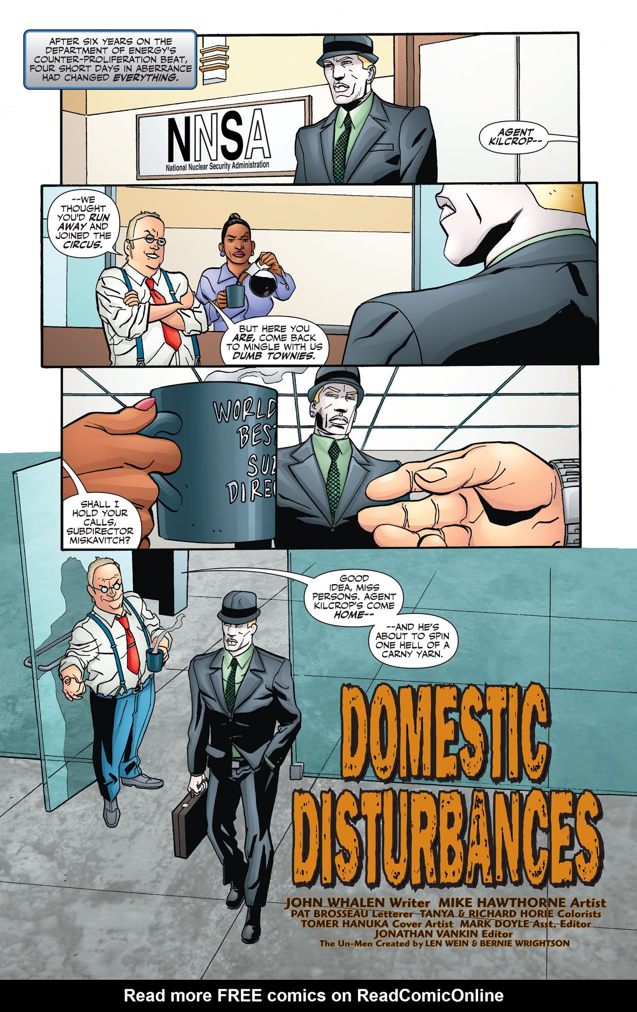 Read online The Un-Men comic -  Issue #6 - 3