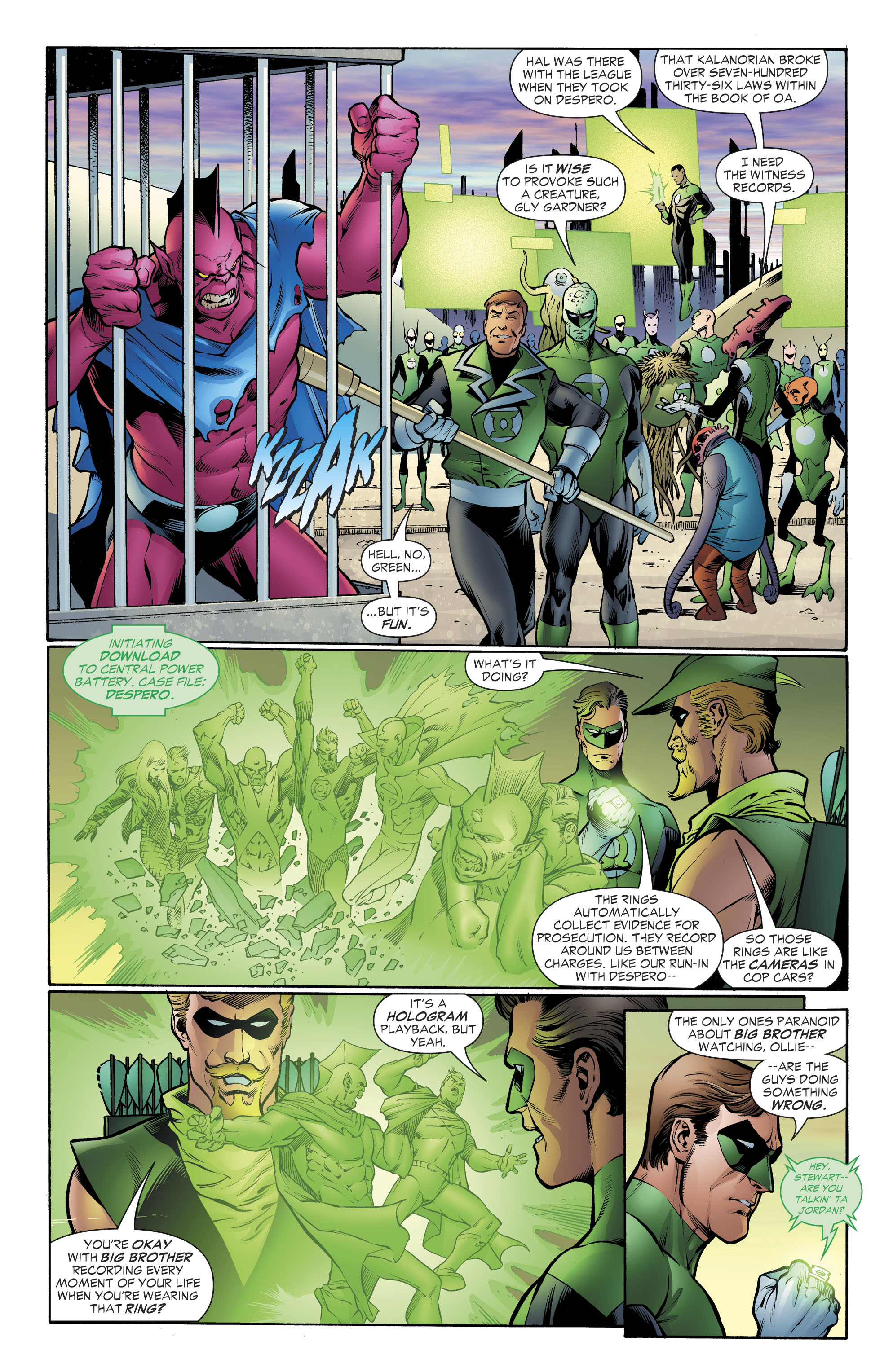 Read online Green Lantern by Geoff Johns comic -  Issue # TPB 2 (Part 1) - 81